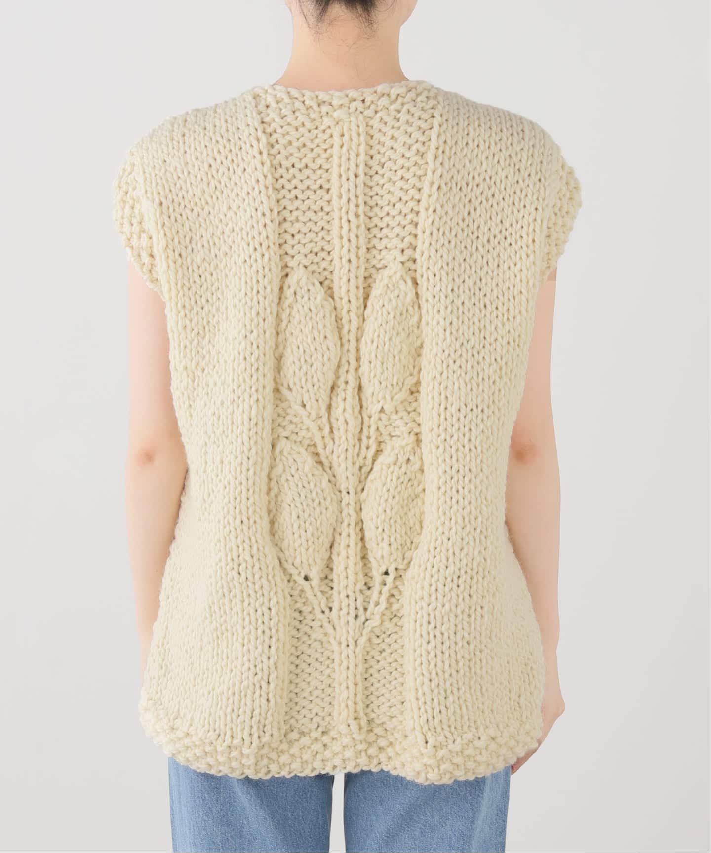 MAYDI 】Hand-Knit V-neck Vest（ベスト）｜journal standard luxe