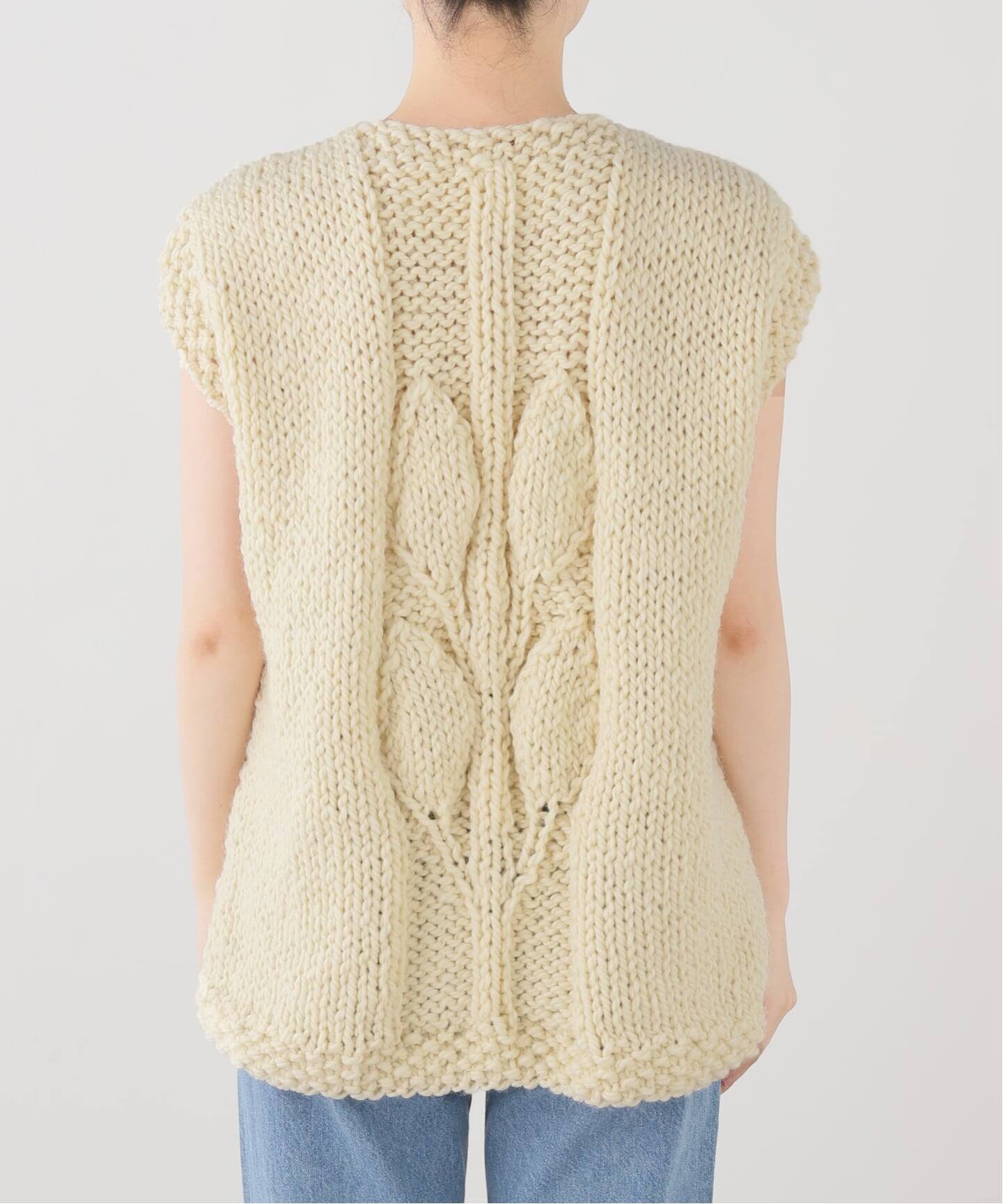 MAYDI 】Hand-Knit V-neck Vest（ベスト）｜journal standard luxe 