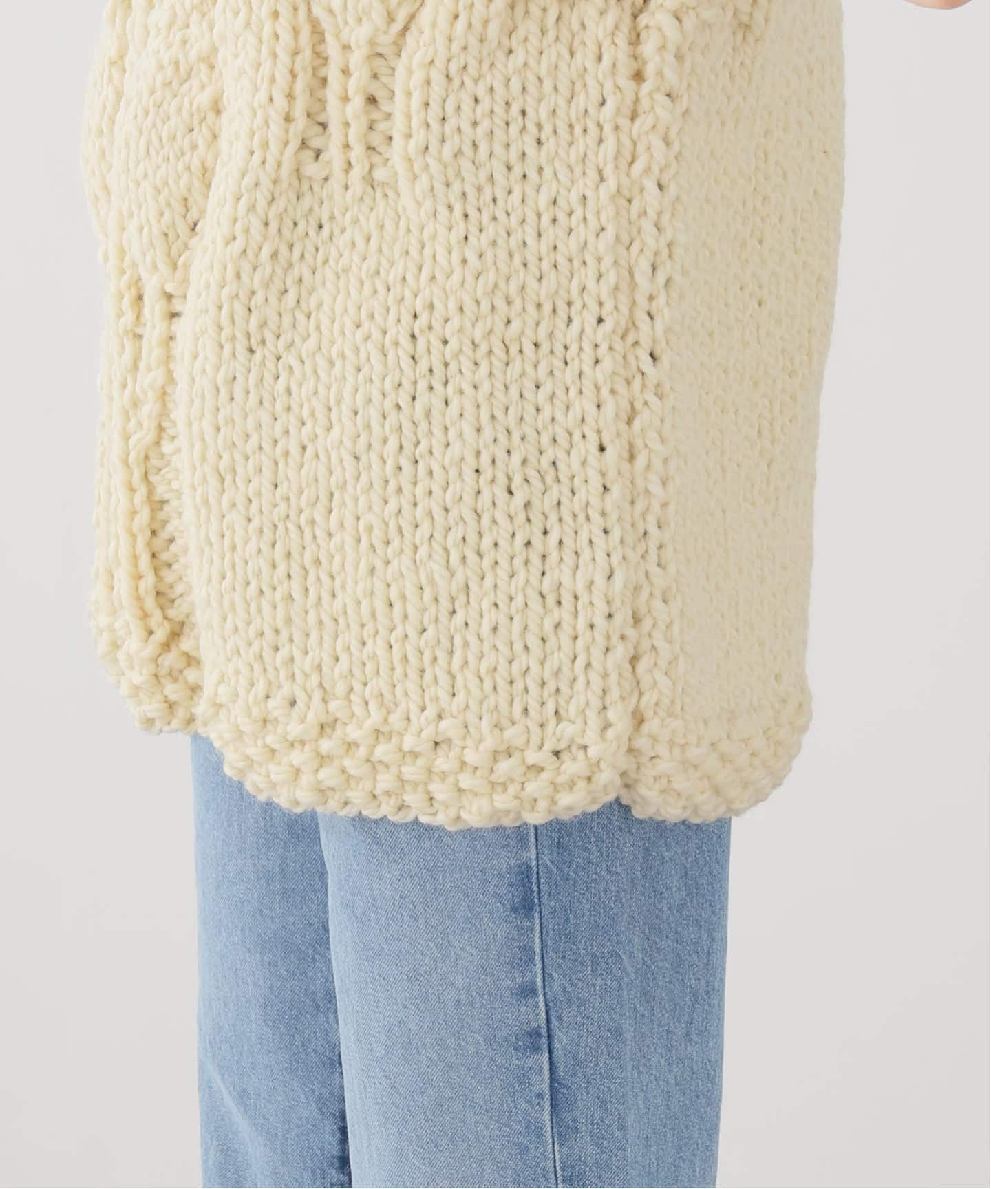 MAYDI 】Hand-Knit V-neck Vest（ベスト）｜journal standard luxe