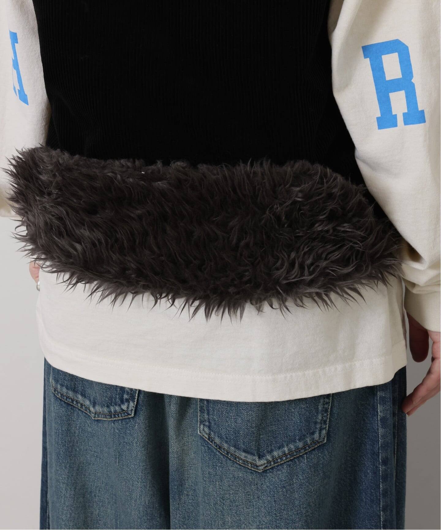 予約》【HARi 】REVERSIBLE WORK VEST（ベスト）｜journal standard