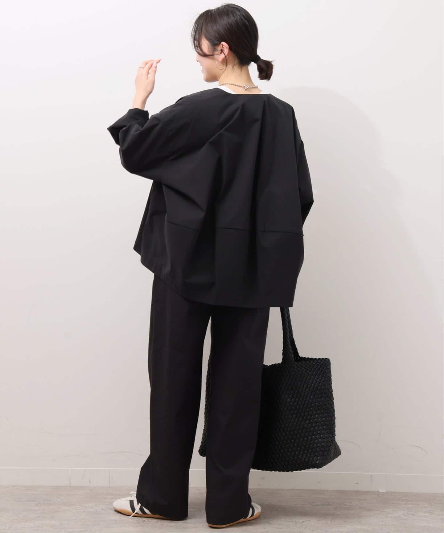 ジャーナルスタンダードレリューム クルーネックコクーンブルゾン 追加》［撥水 / UVカット］【SPENSIERATO】クルーネックコクーン