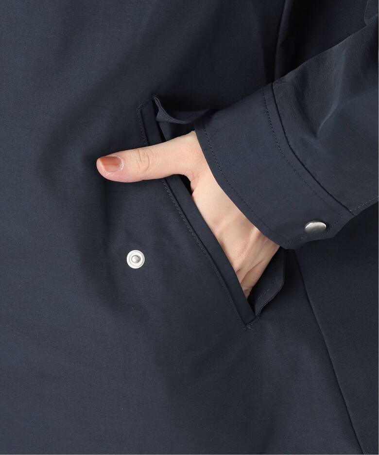LACOSTE マウンテンパーカー ネイビー/グレー/ベージュ 撥水グログラン 
