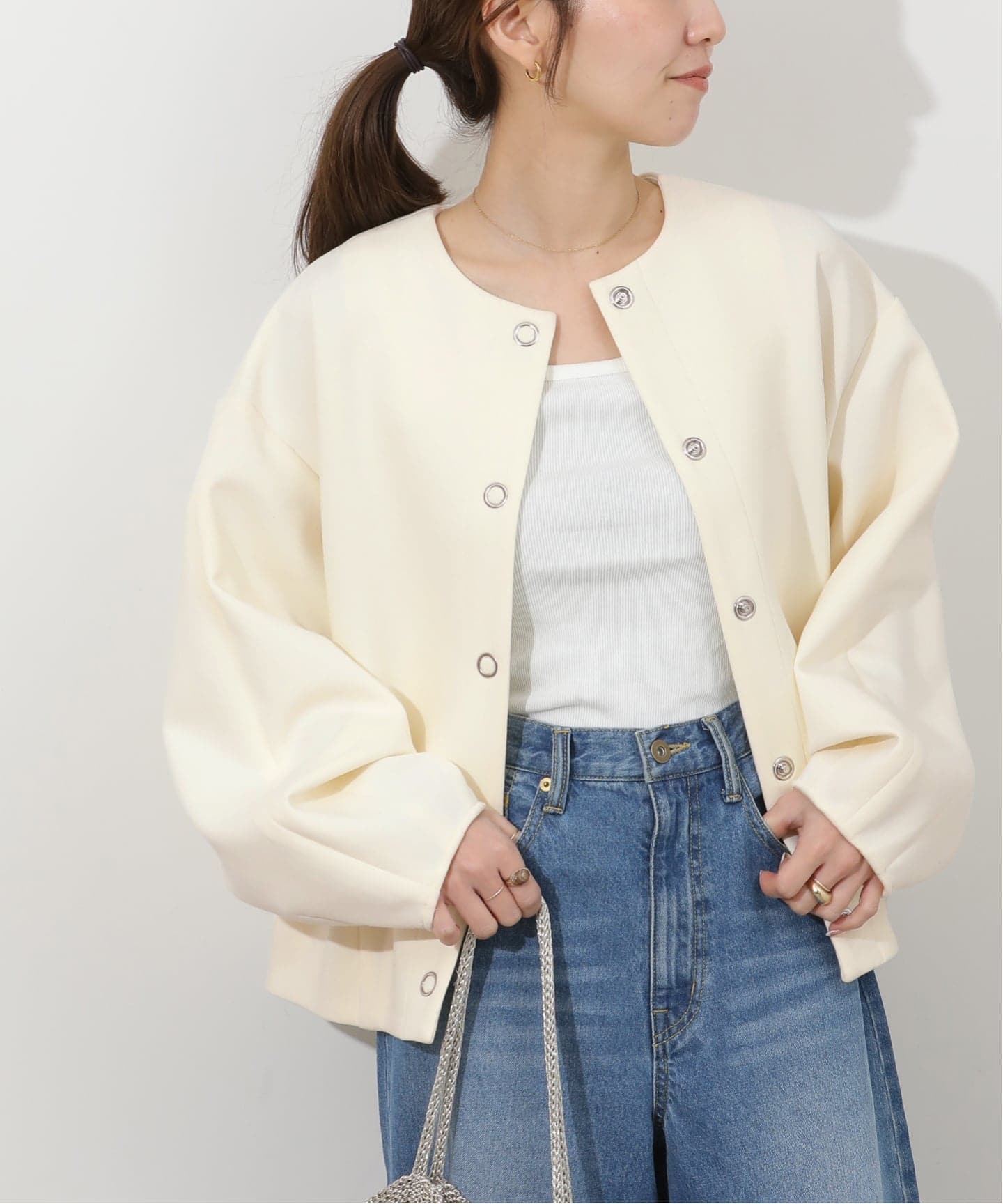 あっこJOURNAL STANDARD relumeショートブルゾン ジャケット・アウター