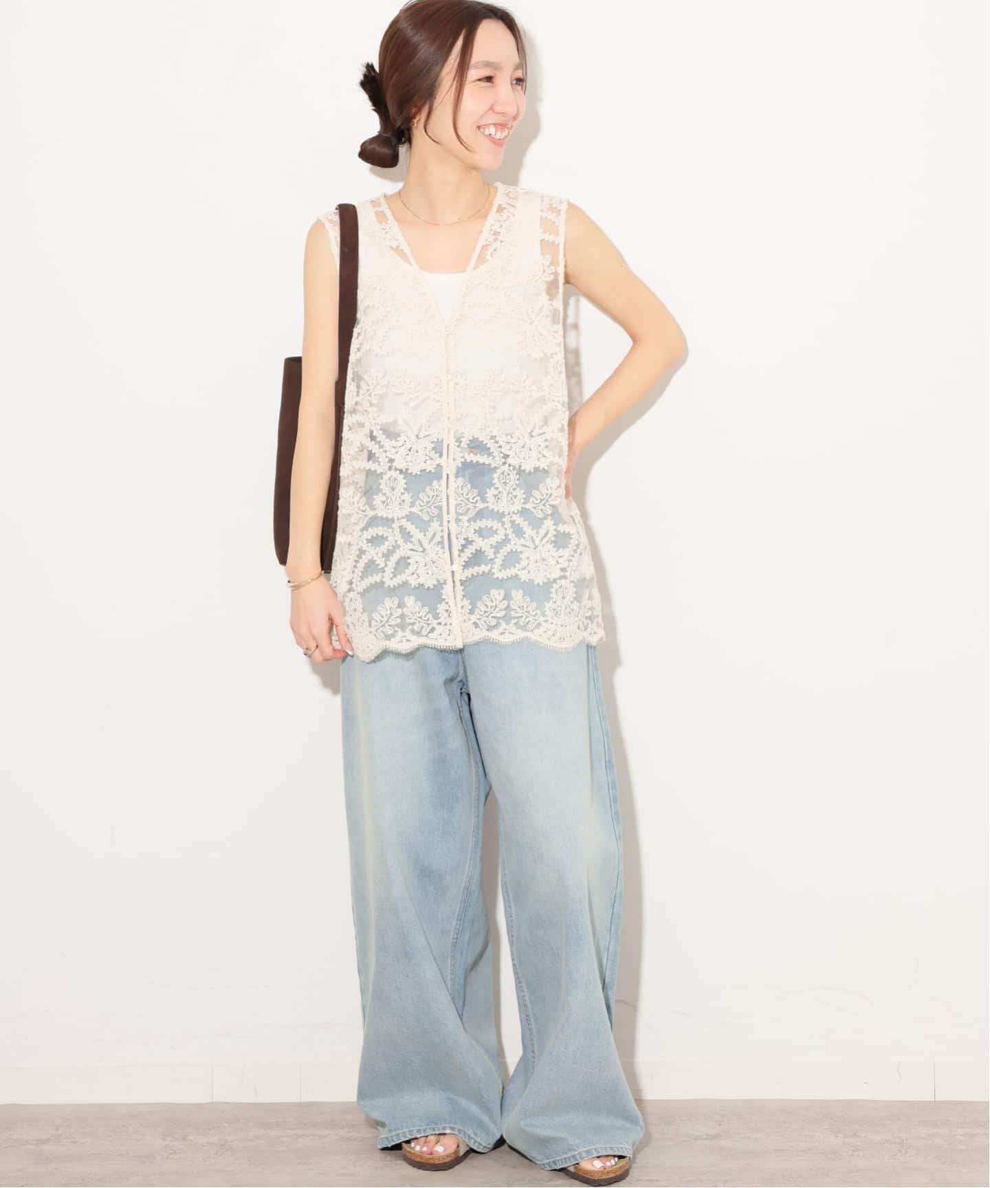 新品　JOURNAL STANDARD relume スカラレースベスト 追加》スカラレースベスト（ベスト）｜JOURNAL STANDARD relume