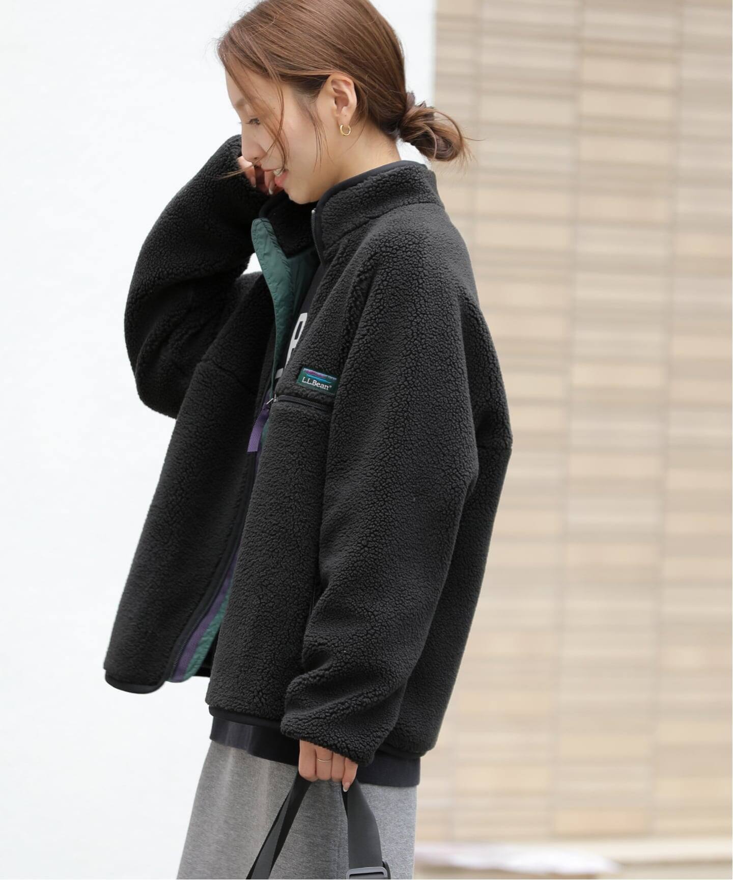 追加予約》【L.L.Bean/エルエルビーン】Topsham ボアフリース 