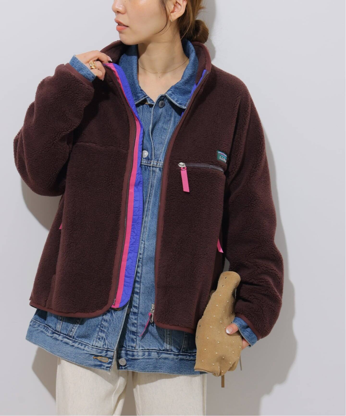 追加予約》【L.L.Bean/エルエルビーン】Topsham ボアフリース 