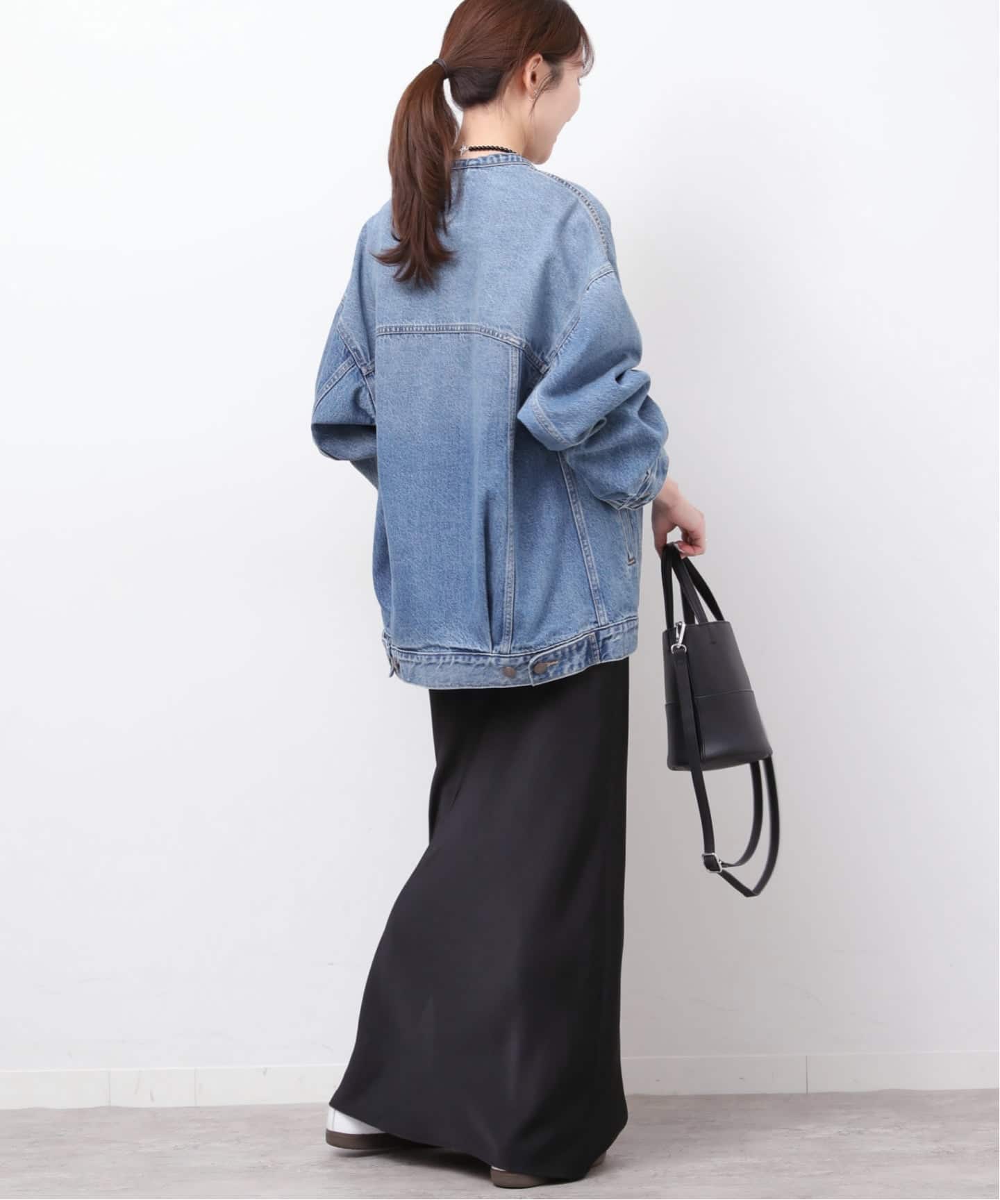 26SS新作］別注【LEVI'S】COLLARLESS XL TRUCKER：デニムジャケット