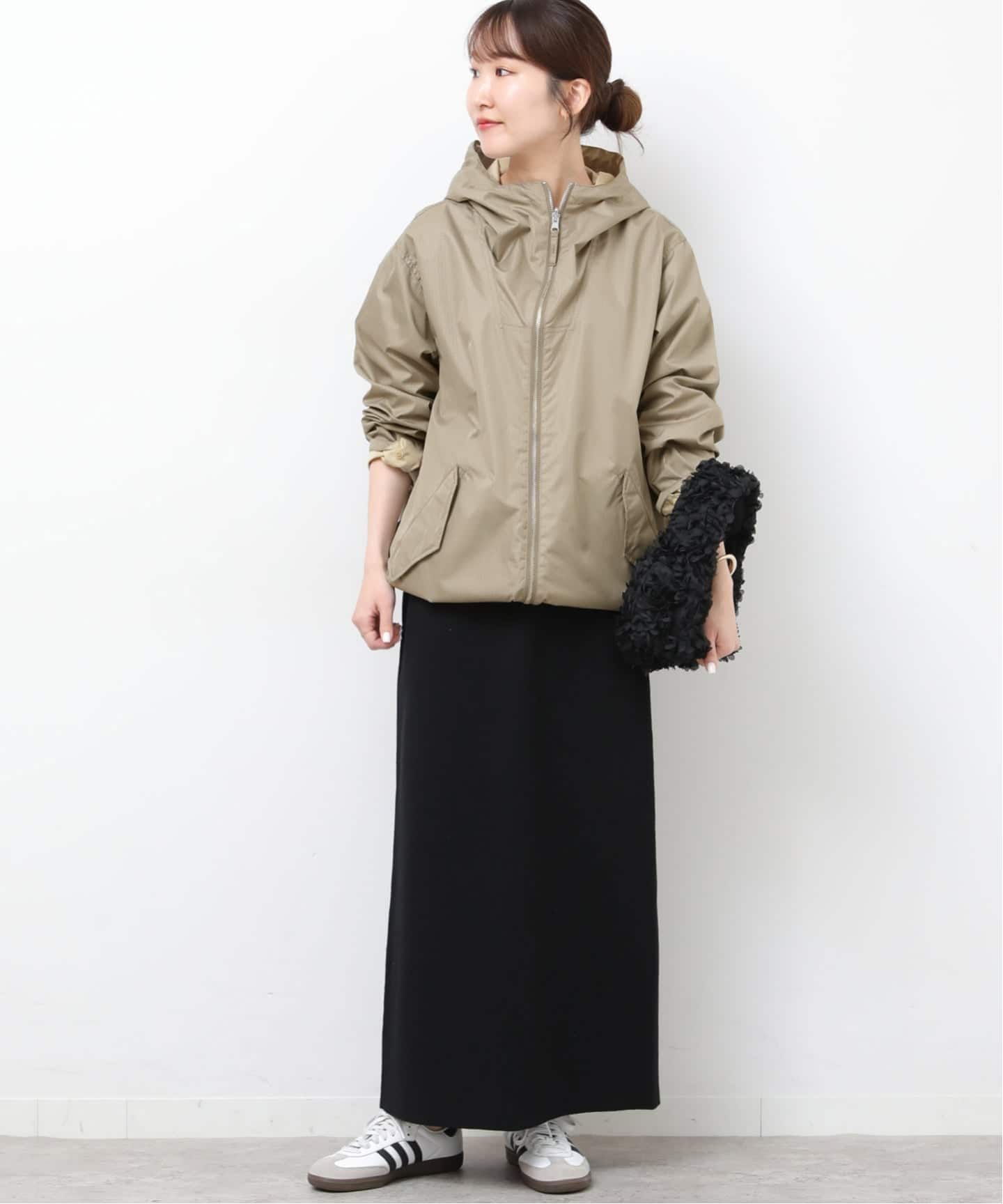 予約》［26SS新作］別注【TAION / タイオン】リバーシブルパーカー