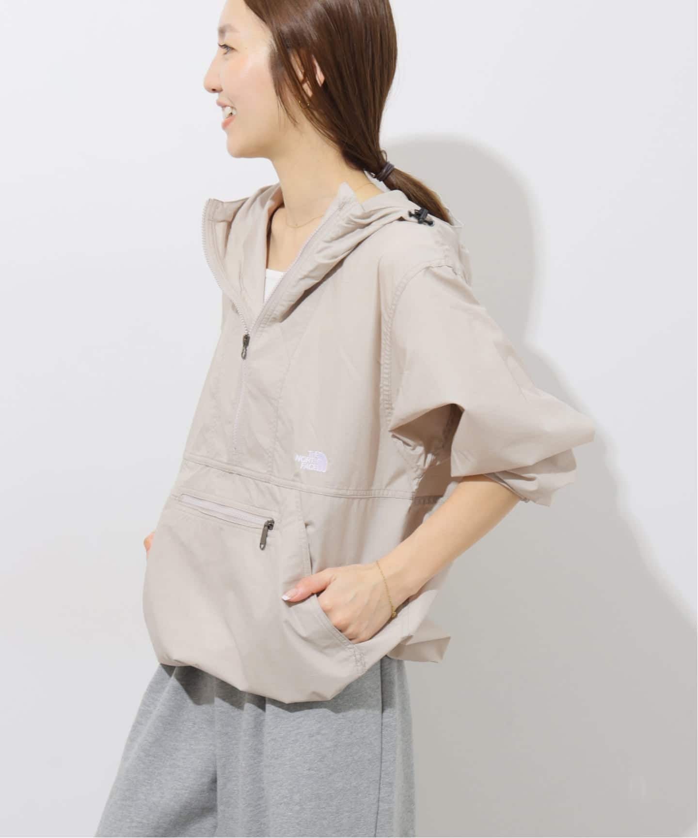 追加》撥水【THE NORTH FACE】 COMPACT ANORAK：ブルゾン NP22630