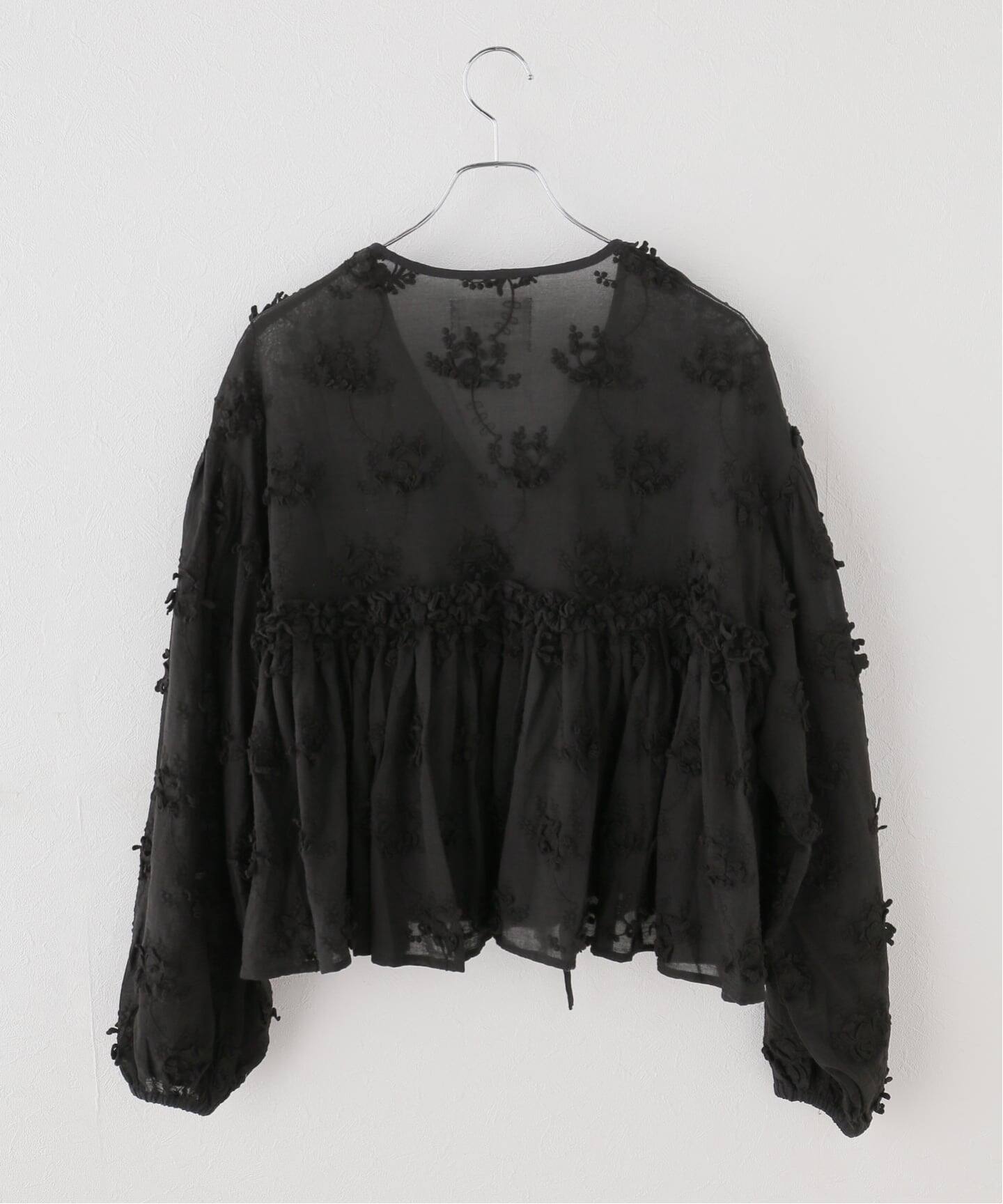 crinkle crinkle crinkle】 3D embroidery gather bolero（その他