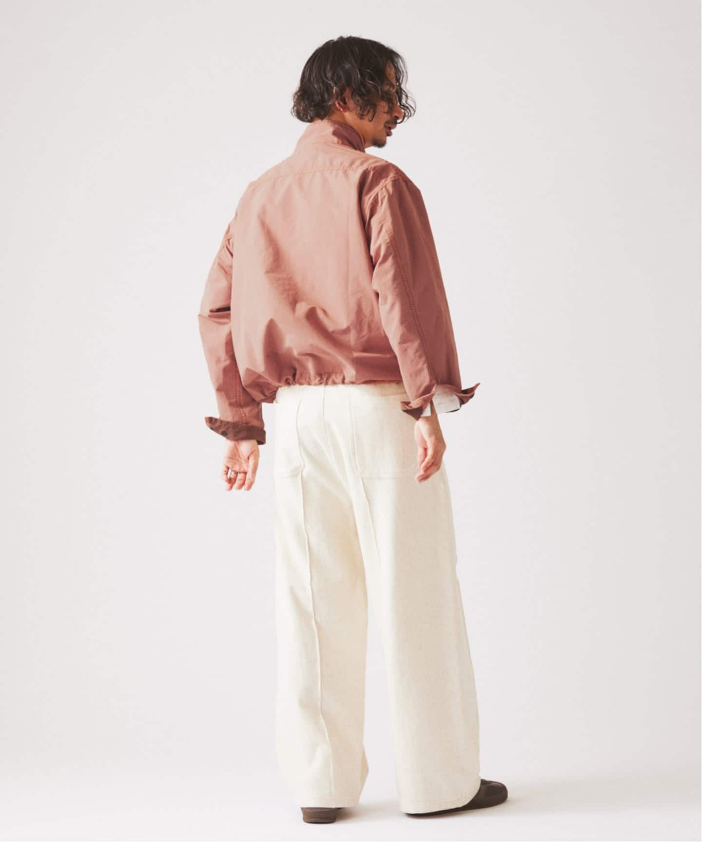 予約》フェード マウンテン スタンドカラー ブルゾン（マウンテン