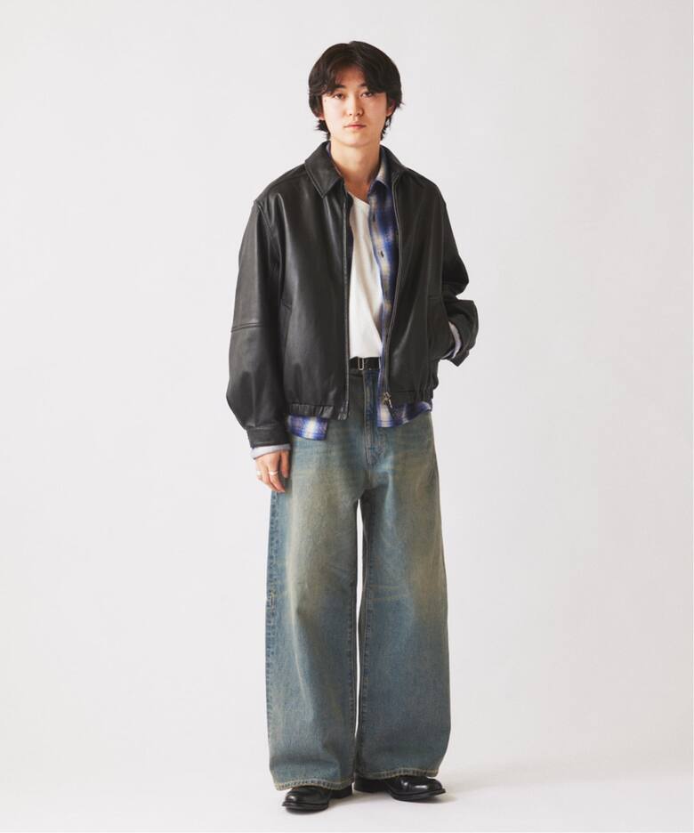 ラムレザー ジップジャケット（レザージャケット）｜JOURNAL STANDARD 