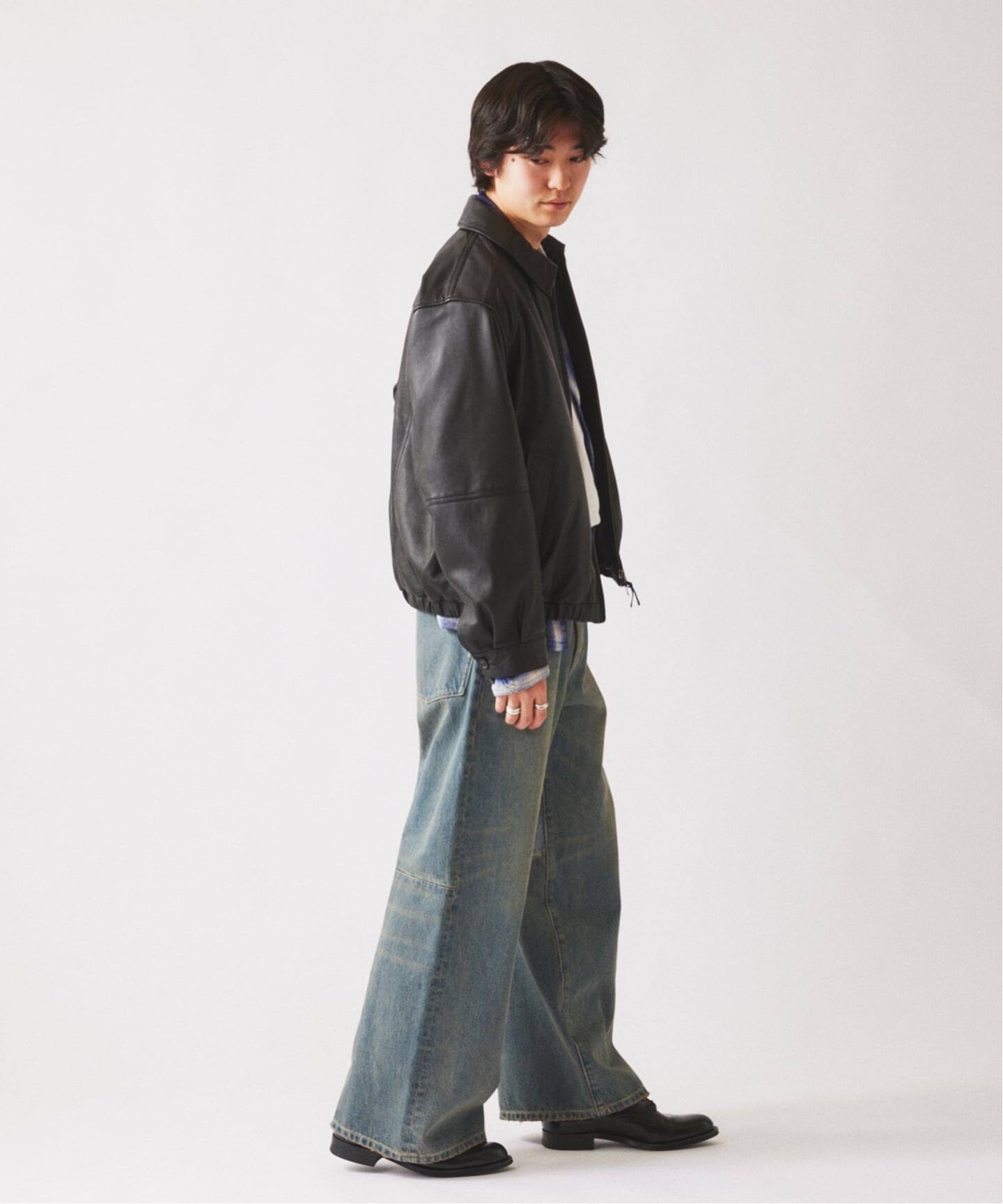 ラムレザー ジップジャケット（レザージャケット）｜JOURNAL STANDARD