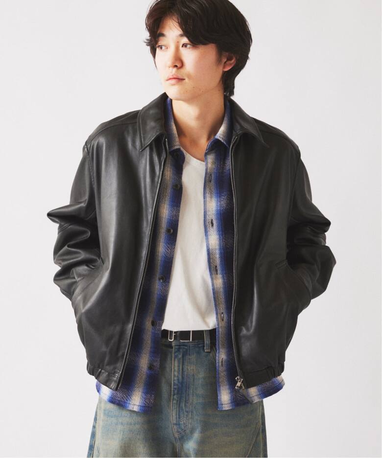 ラムレザー ジップジャケット（レザージャケット）｜JOURNAL STANDARD