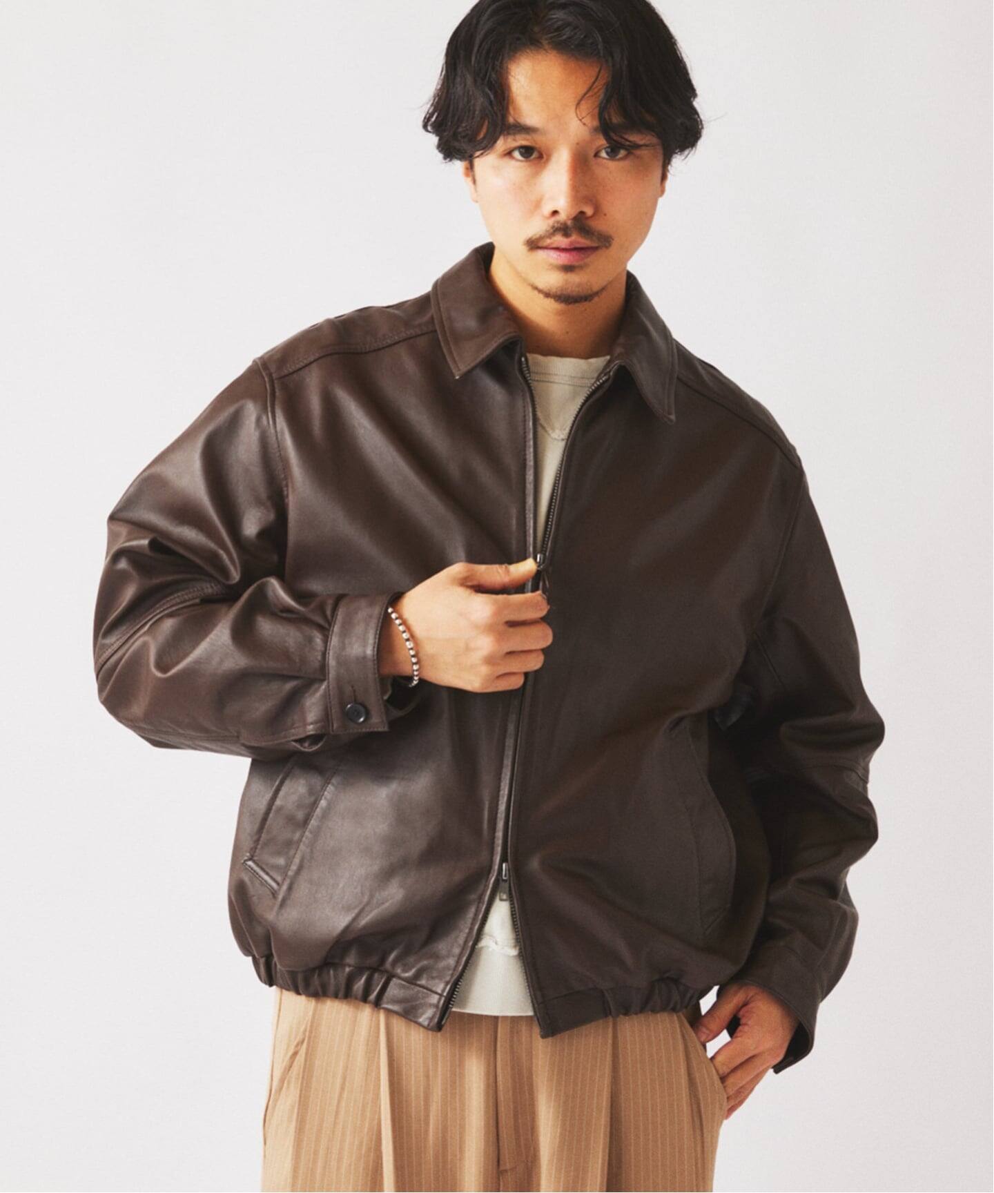 予約》ラムレザー ジップジャケット（レザージャケット）｜JOURNAL