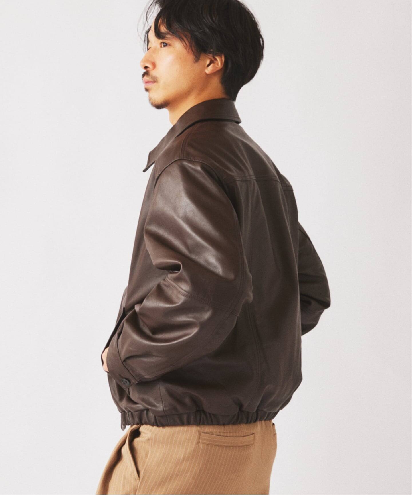 ラムレザー ジップジャケット（レザージャケット）｜JOURNAL STANDARD