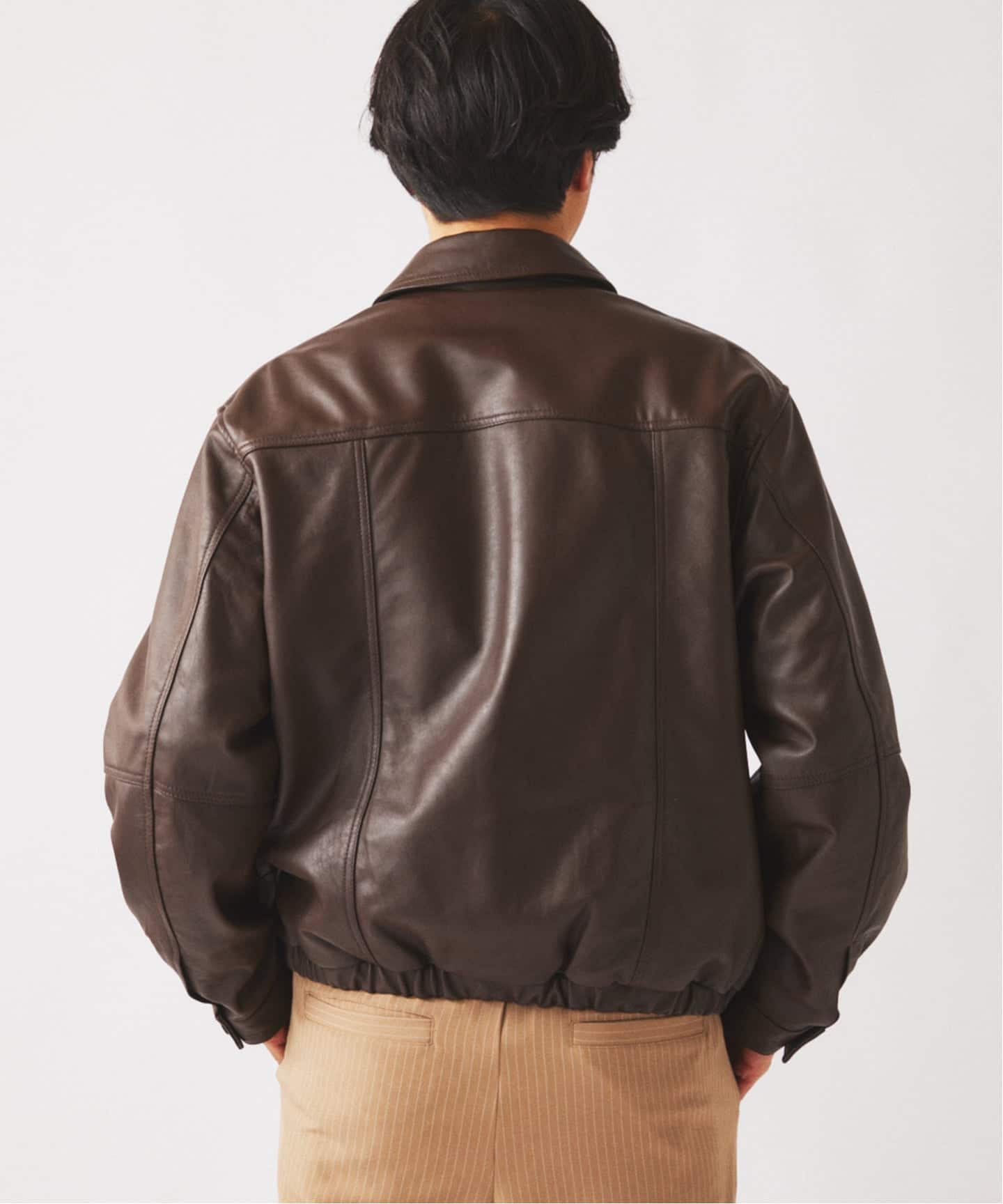 予約》ラムレザー ジップジャケット（レザージャケット）｜JOURNAL