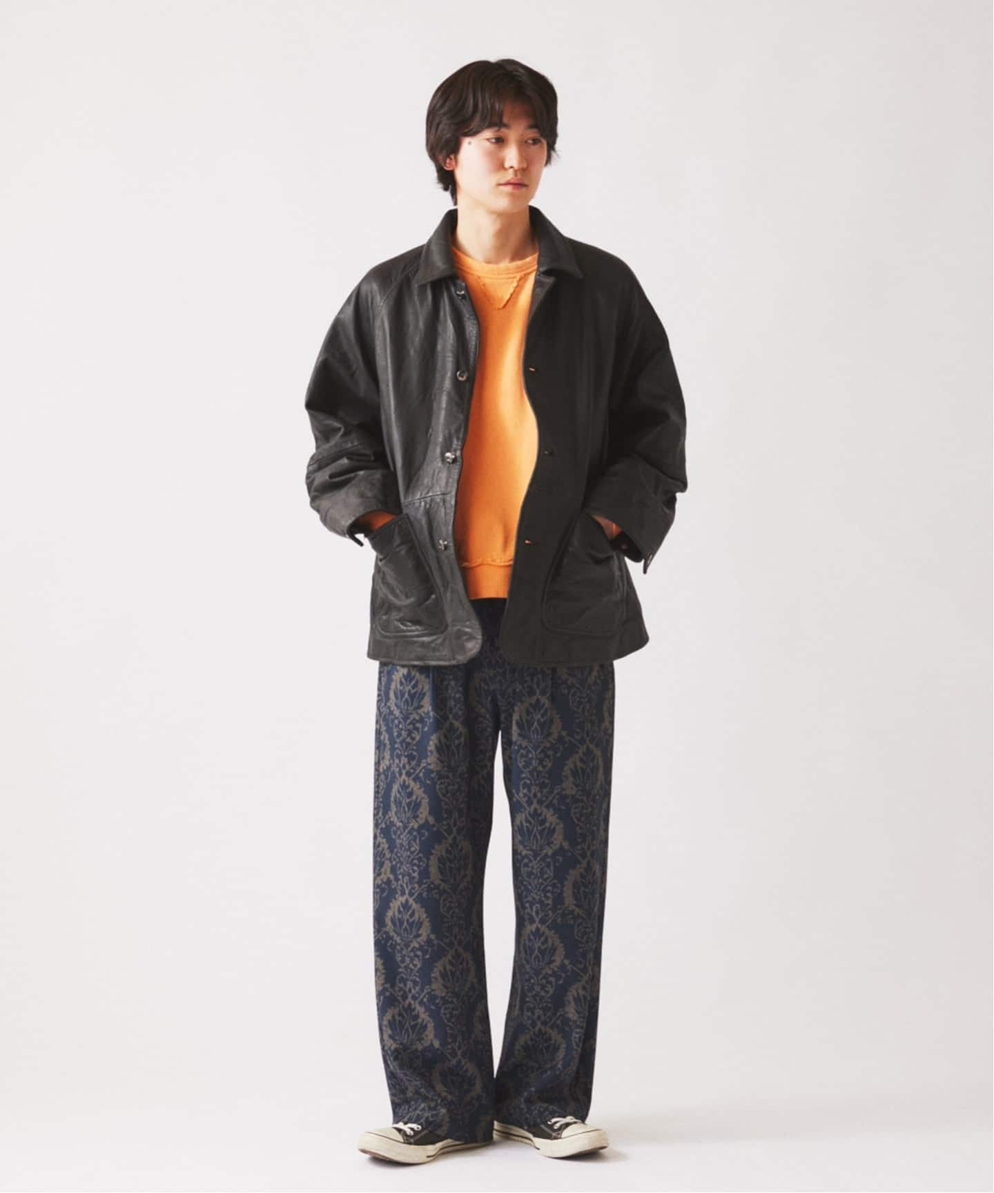 ゴートレザー カバーオール（レザージャケット）｜JOURNAL STANDARD