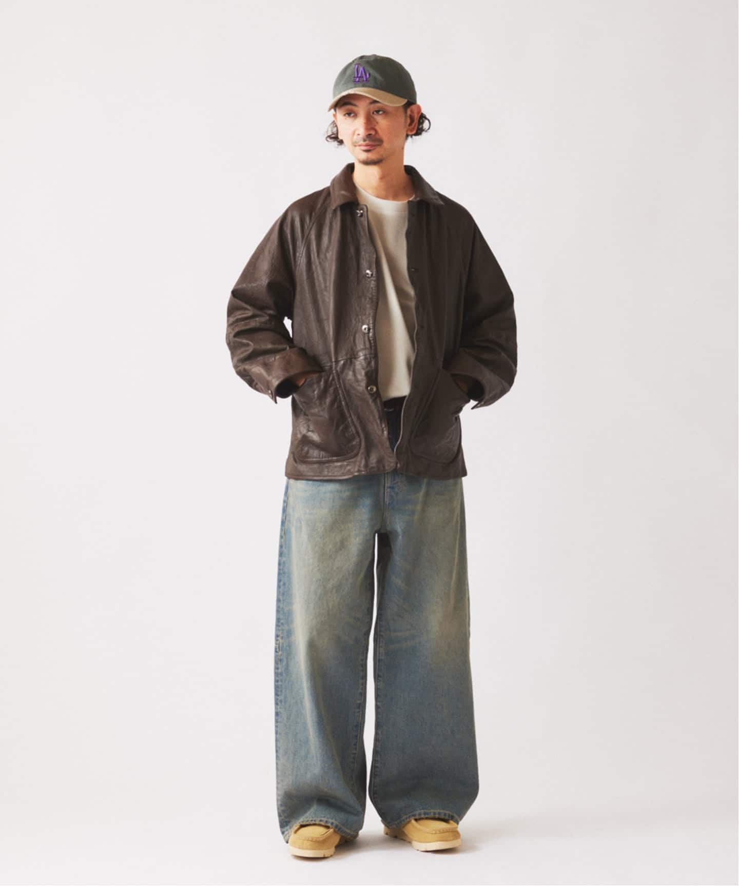 ゴートレザー カバーオール（レザージャケット）｜JOURNAL STANDARD