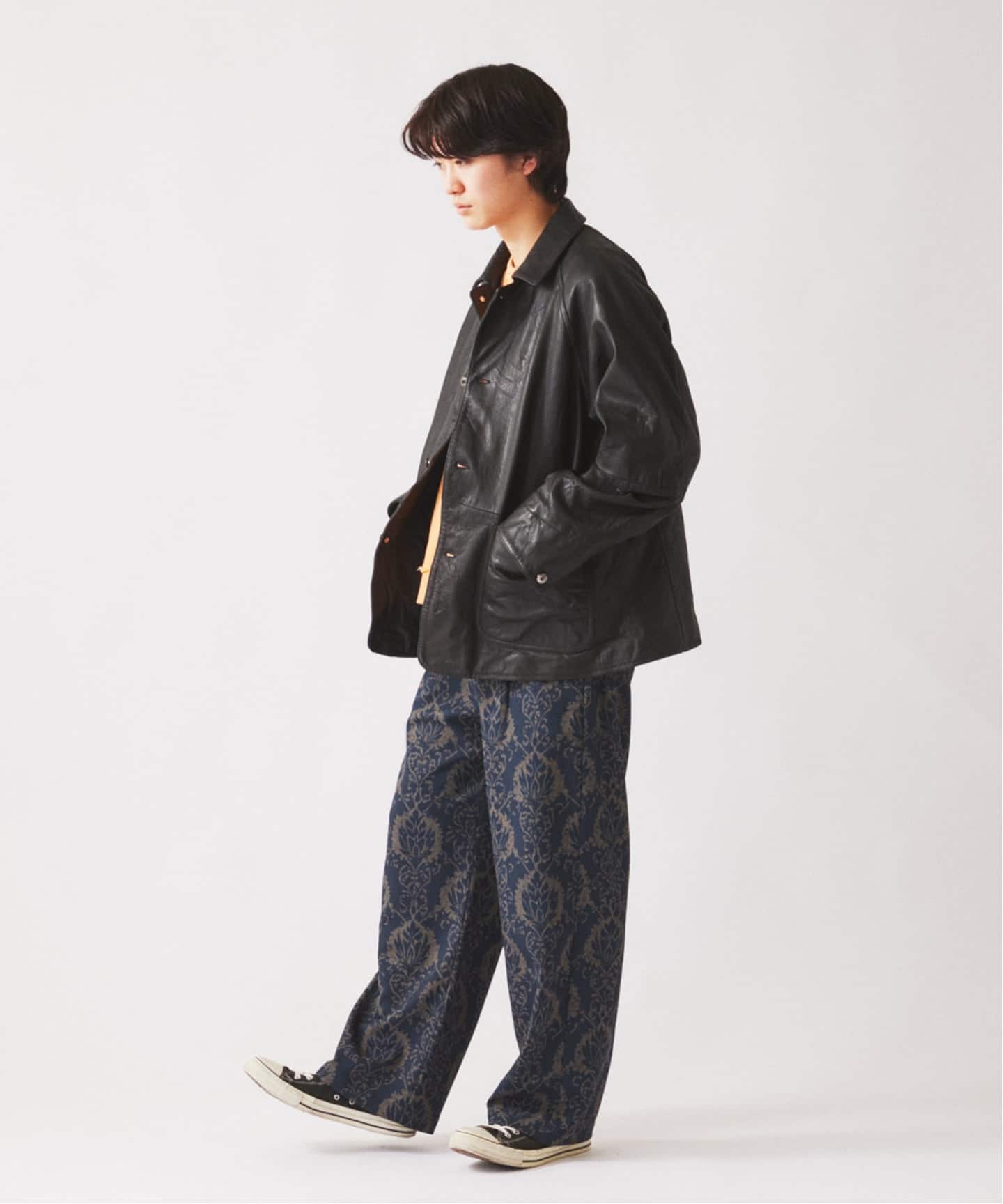 ゴートレザー カバーオール（レザージャケット）｜JOURNAL STANDARD