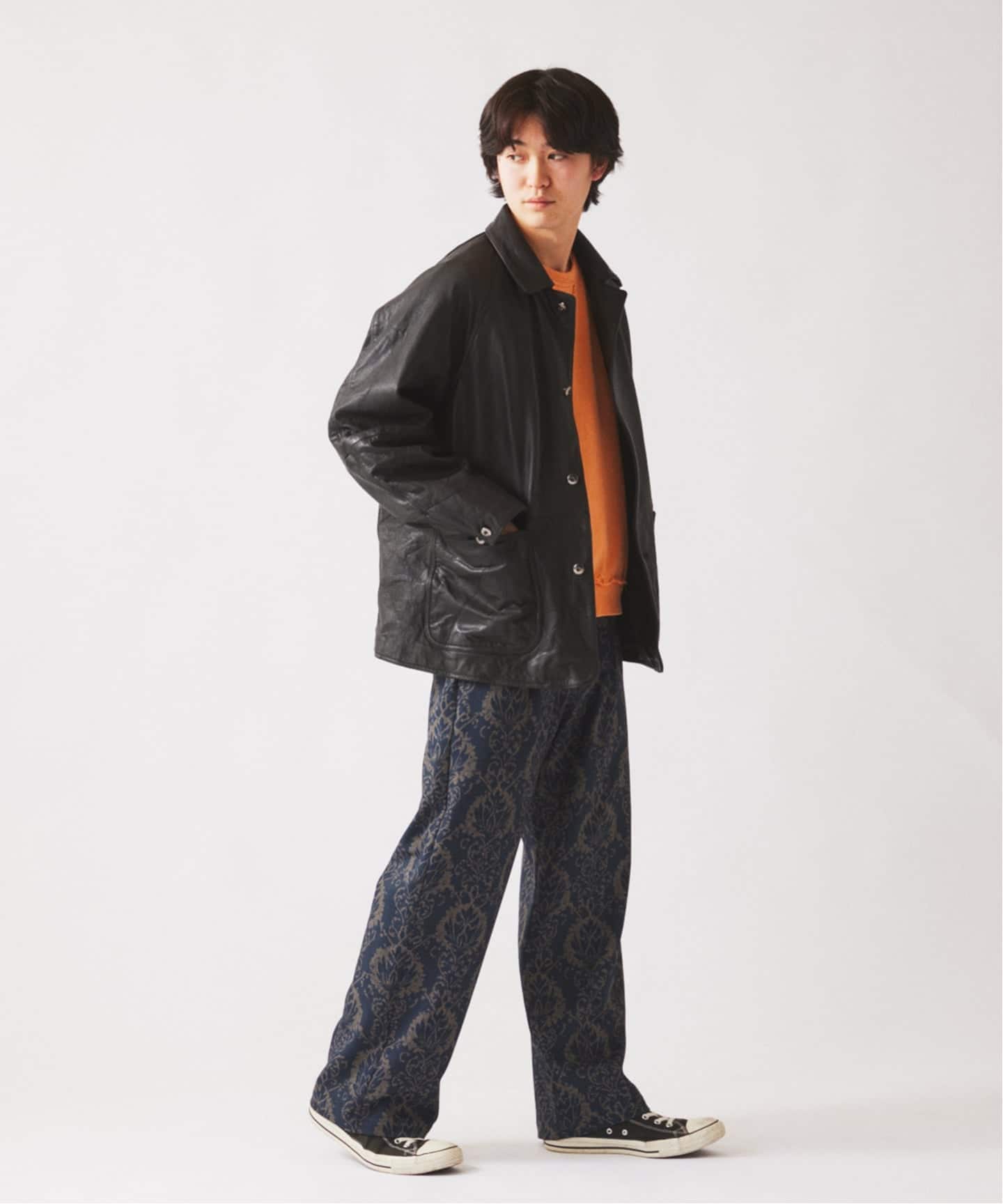 ゴートレザー カバーオール（レザージャケット）｜JOURNAL STANDARD