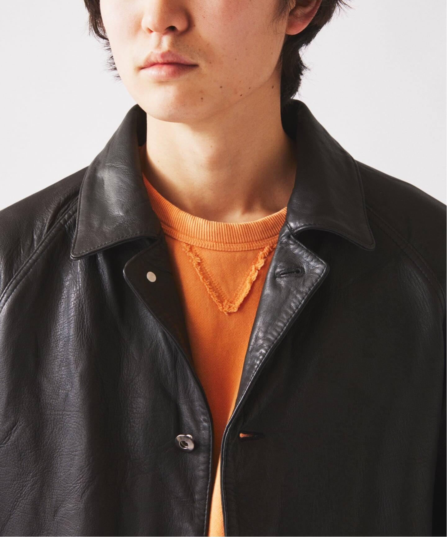 ゴートレザー カバーオール（レザージャケット）｜JOURNAL STANDARD