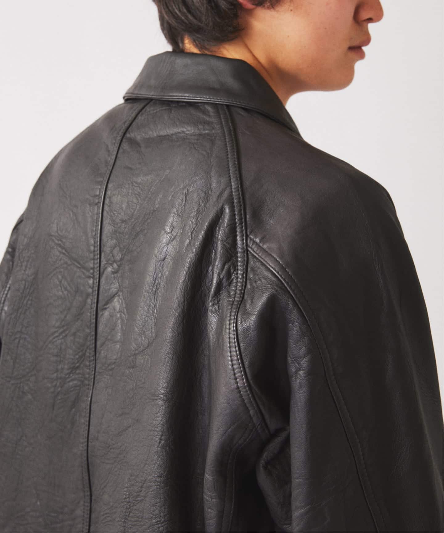 ゴートレザー カバーオール（レザージャケット）｜JOURNAL STANDARD