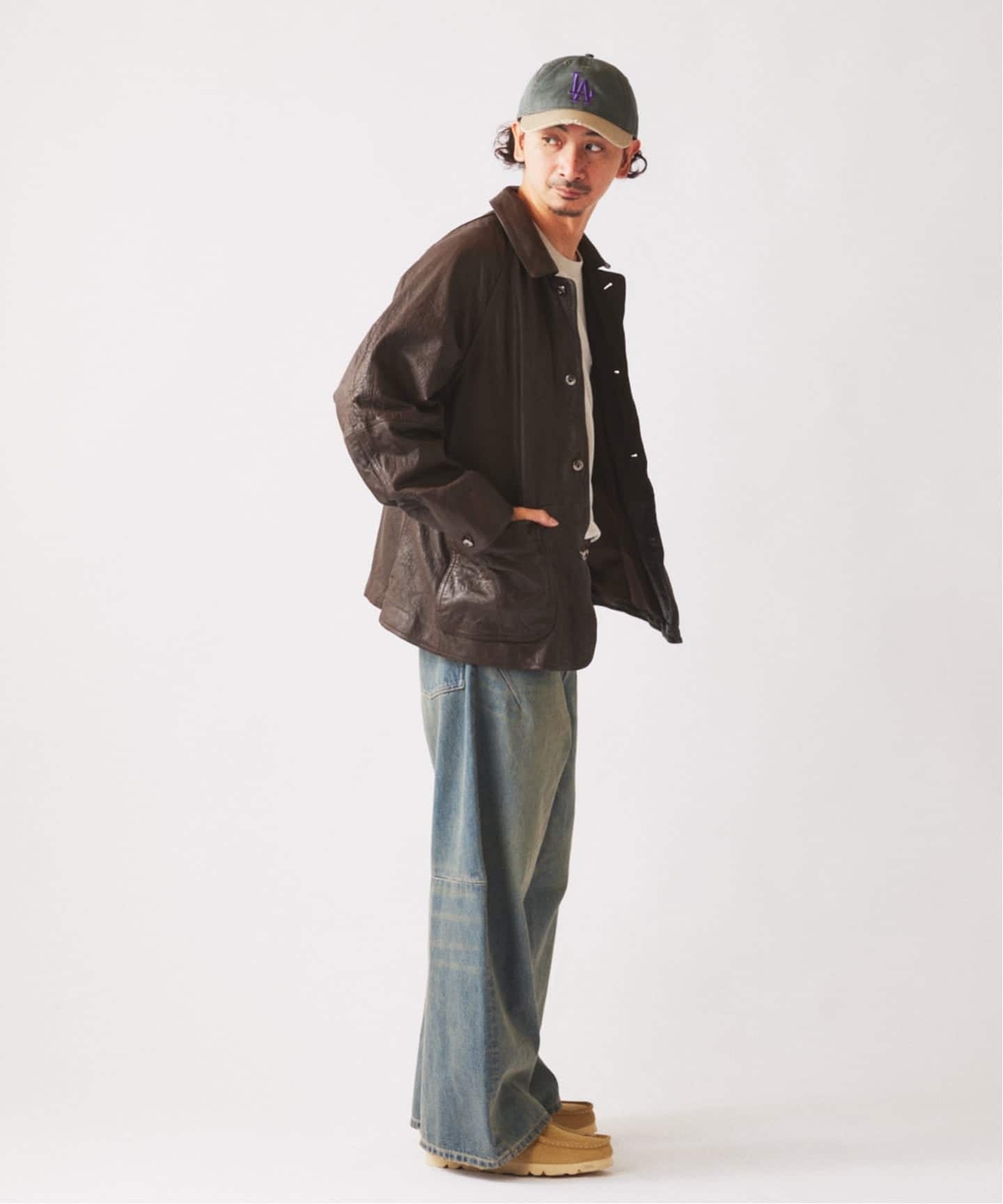 ゴートレザー カバーオール（レザージャケット）｜JOURNAL STANDARD