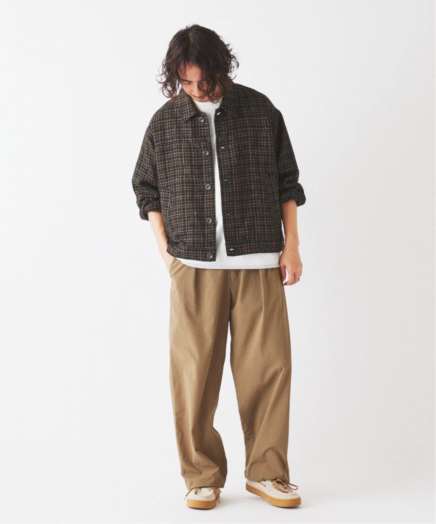 ヨーロピアン フラックス トラッカー シャツ ブルゾン European Flax / ヨーロピアン フラックス トラッカー シャツ ブルゾン
