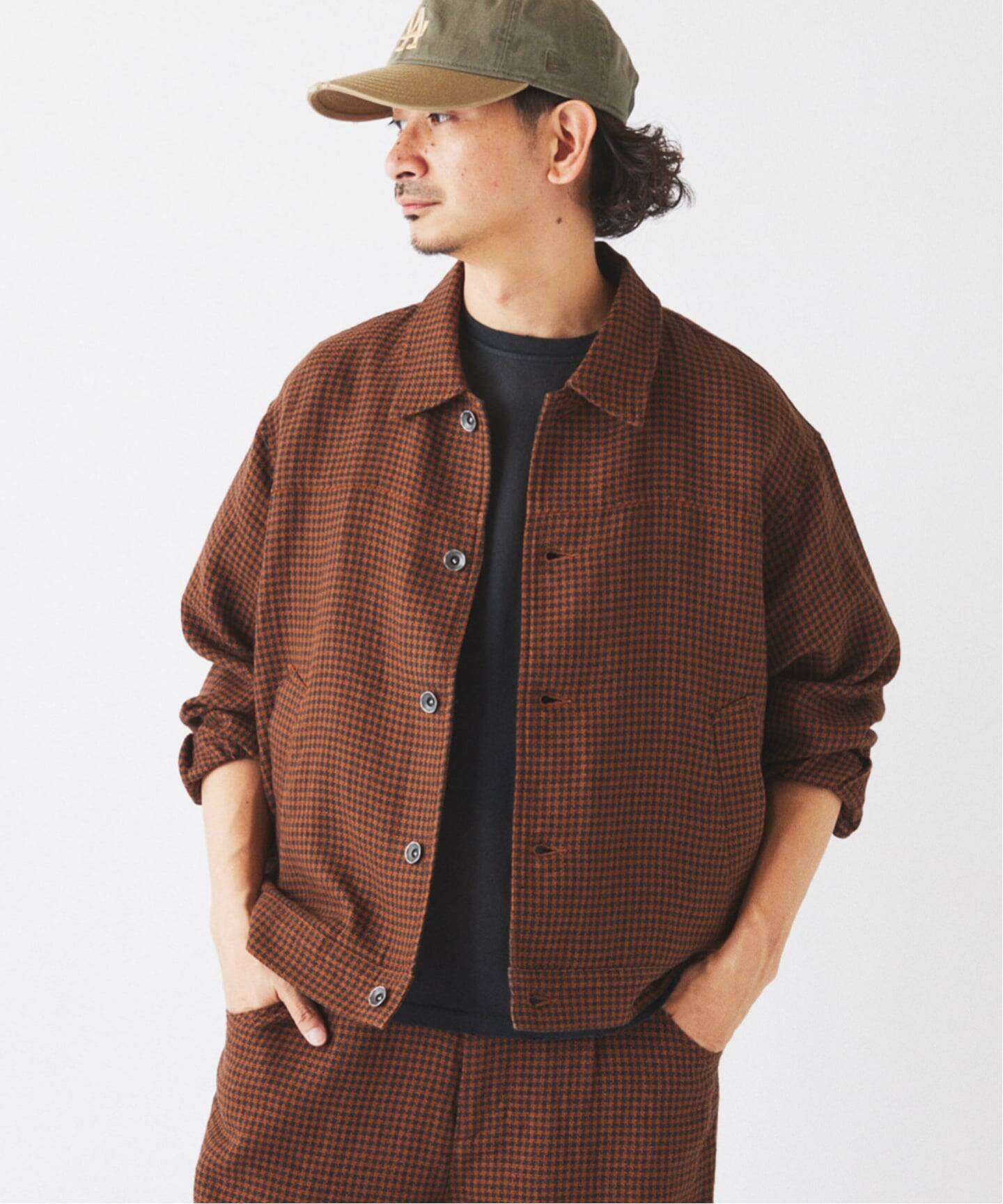 ヨーロピアン フラックス トラッカー シャツ ブルゾン European Flax / ヨーロピアン フラックス トラッカー シャツ ブルゾン