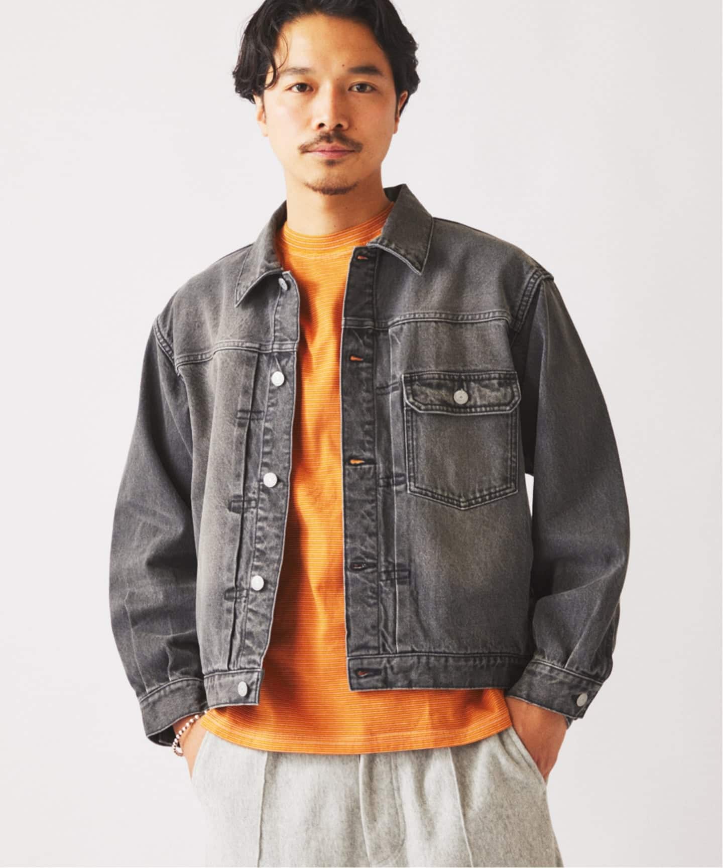 予約》クラフトデニム 12oz トラッカージャケット（デニムジャケット