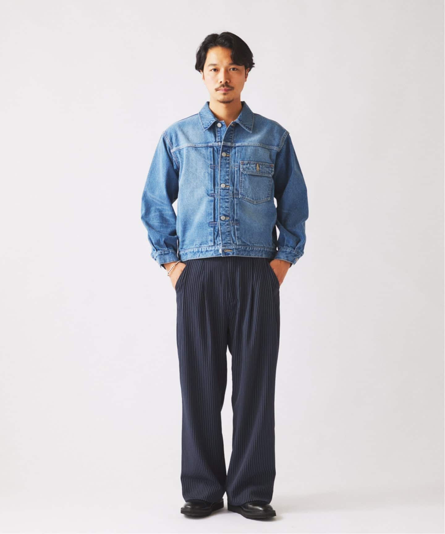 クラフトデニム 12oz トラッカージャケット（デニムジャケット