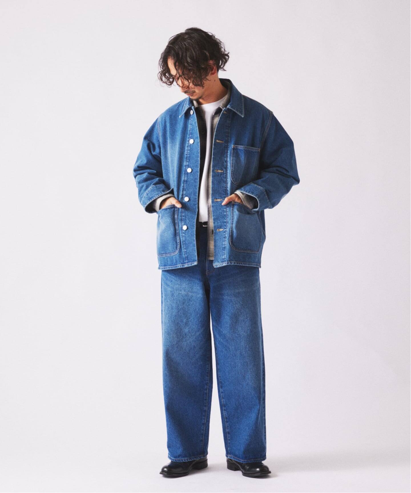 クラフトデニム 13.5oz カバーオール（デニムジャケット）｜JOURNAL 