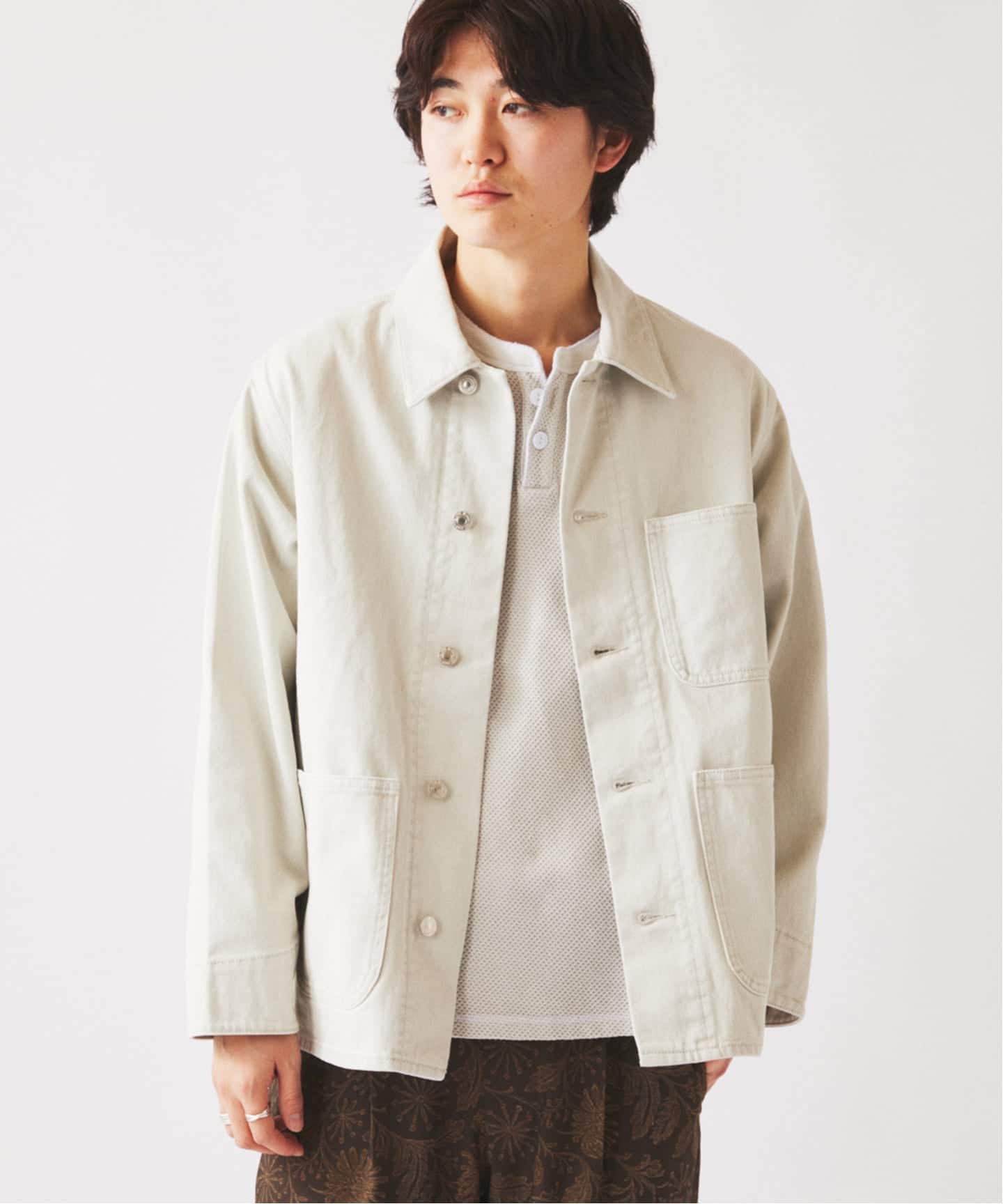 クラフトデニム 13.5oz カバーオール（デニムジャケット）｜JOURNAL