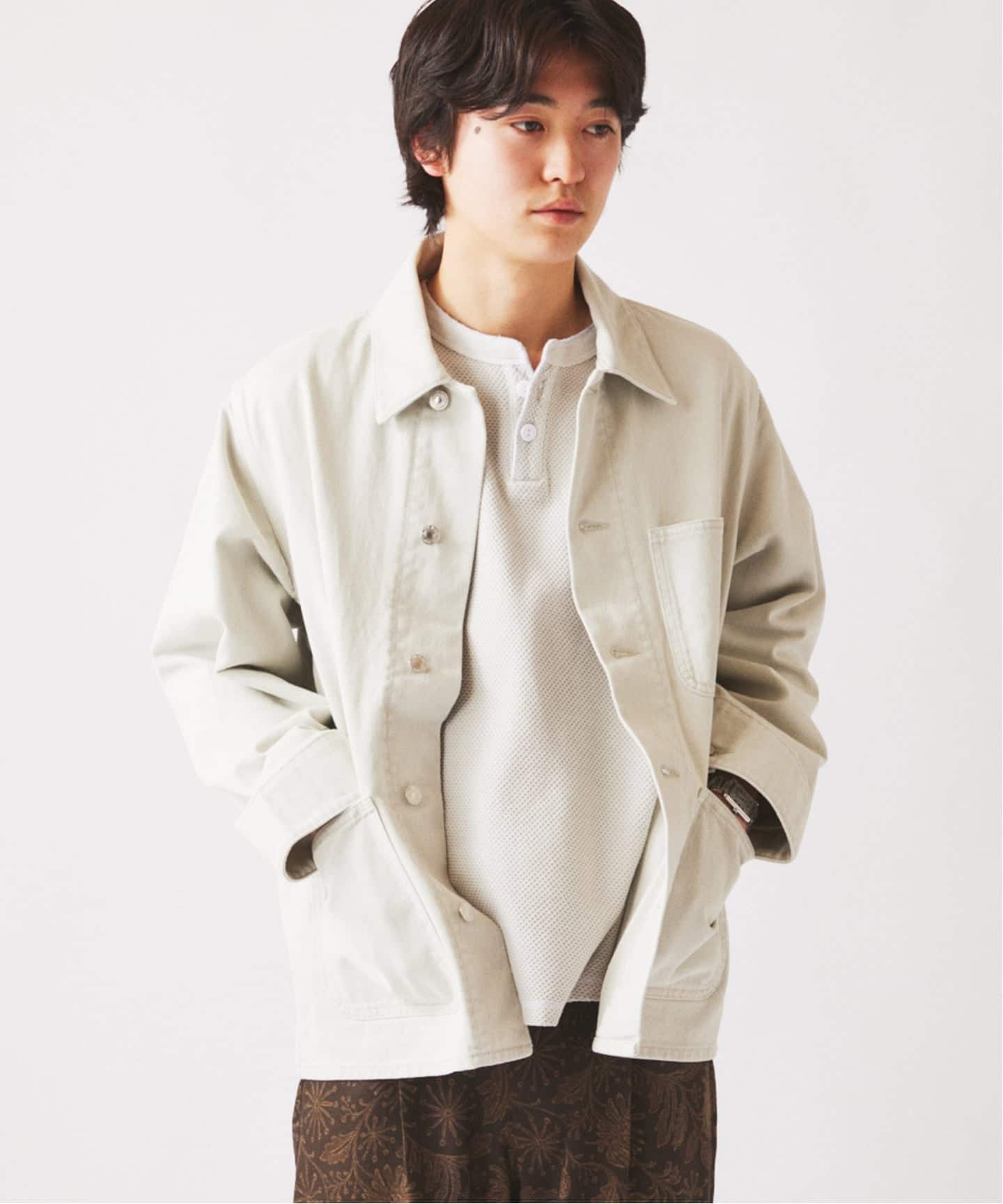 クラフトデニム 13.5oz カバーオール（デニムジャケット）｜JOURNAL