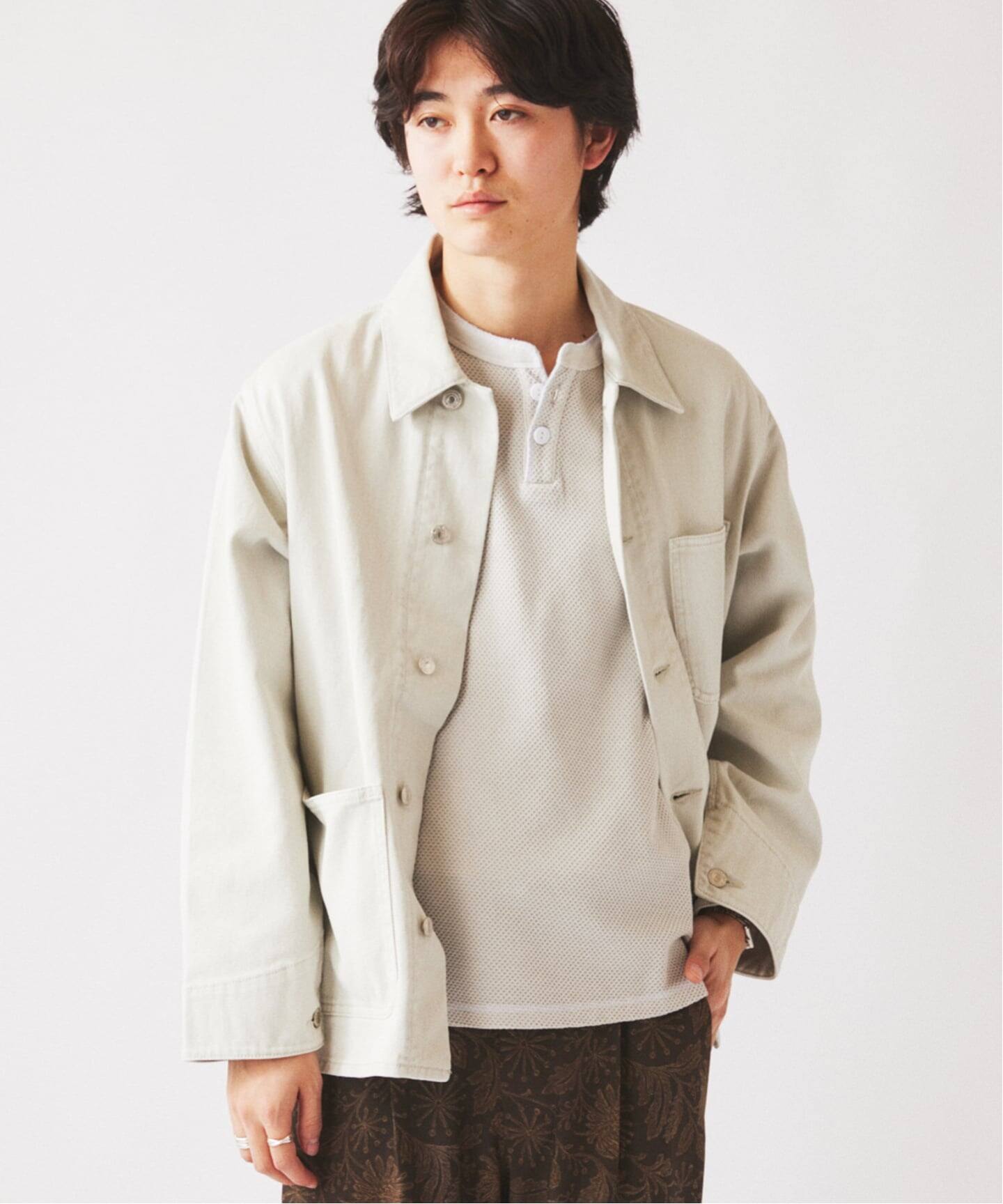 クラフトデニム 13.5oz カバーオール（デニムジャケット）｜JOURNAL