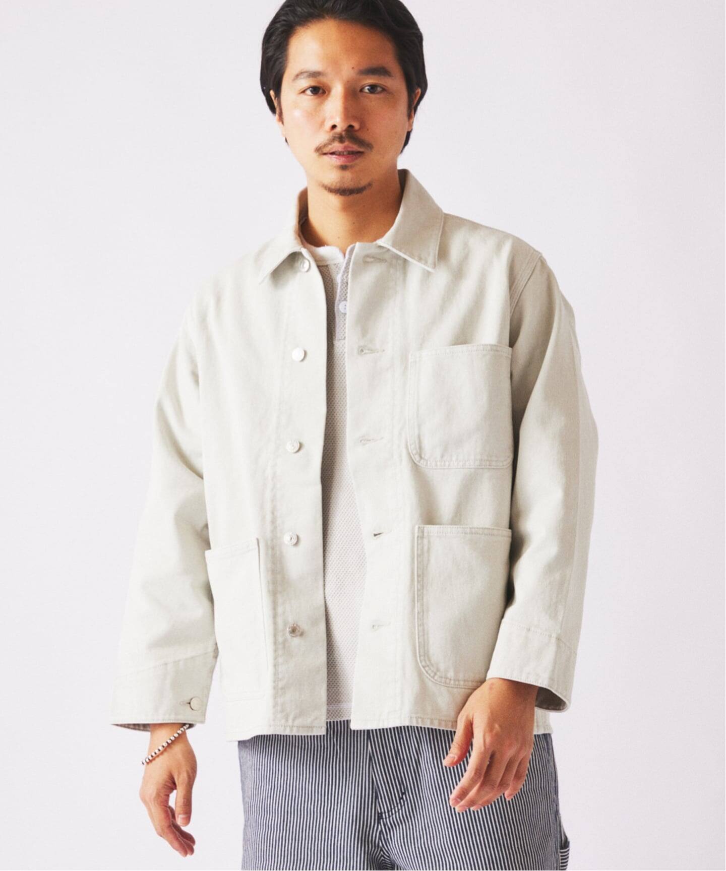 クラフトデニム 13.5oz カバーオール（デニムジャケット）｜JOURNAL