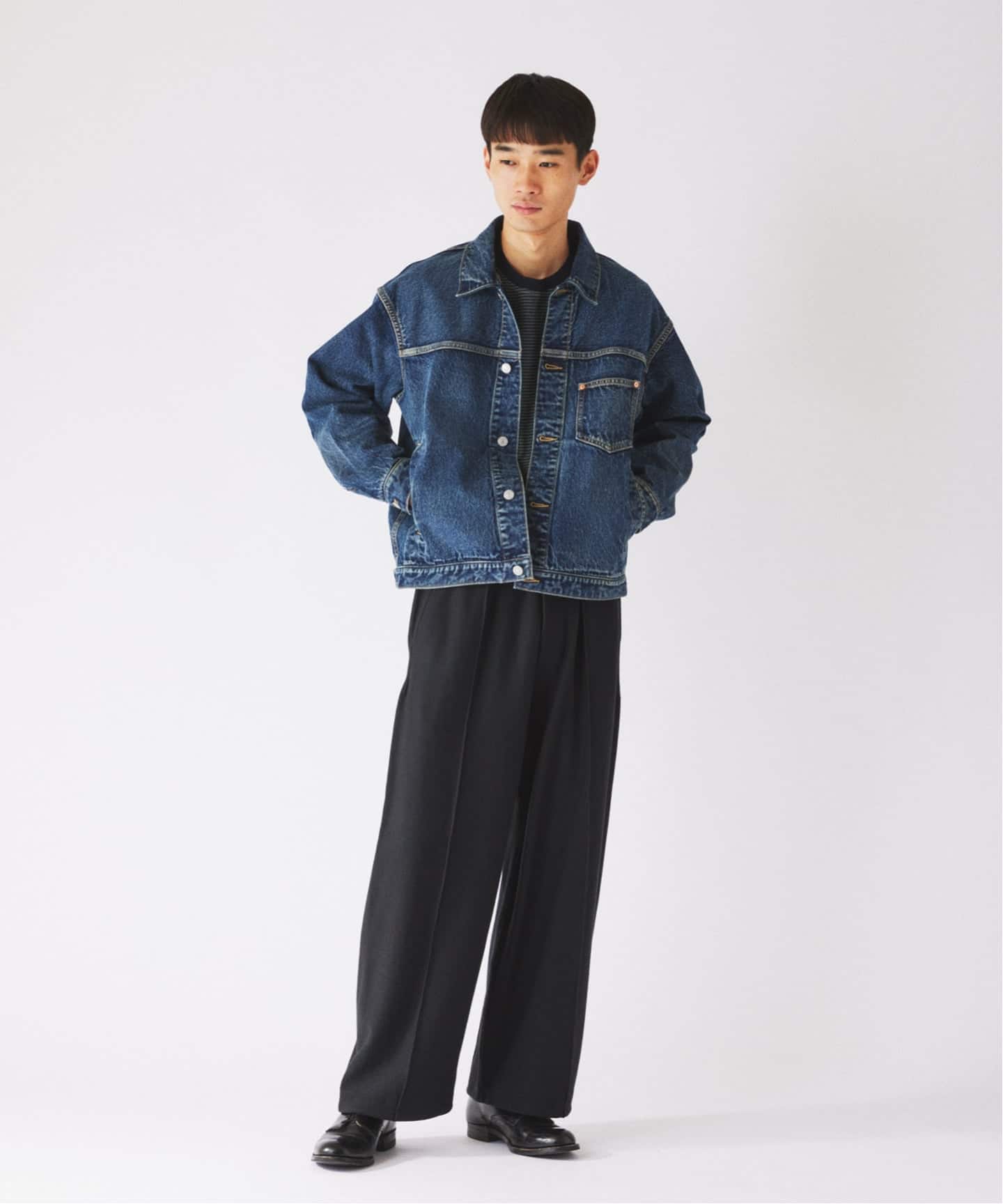 予約》クラフトデニム 13.5oz トラッカージャケット（デニムジャケット