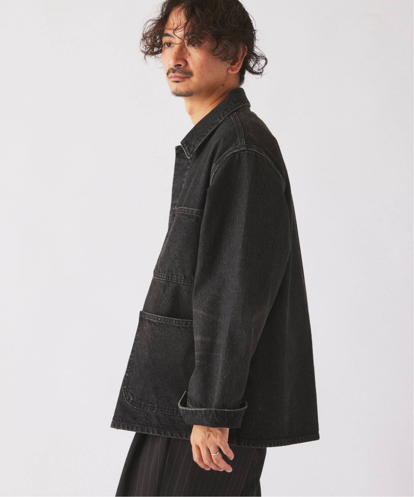 予約》クラフトデニム 13.5OZ カバーオール（デニムジャケット