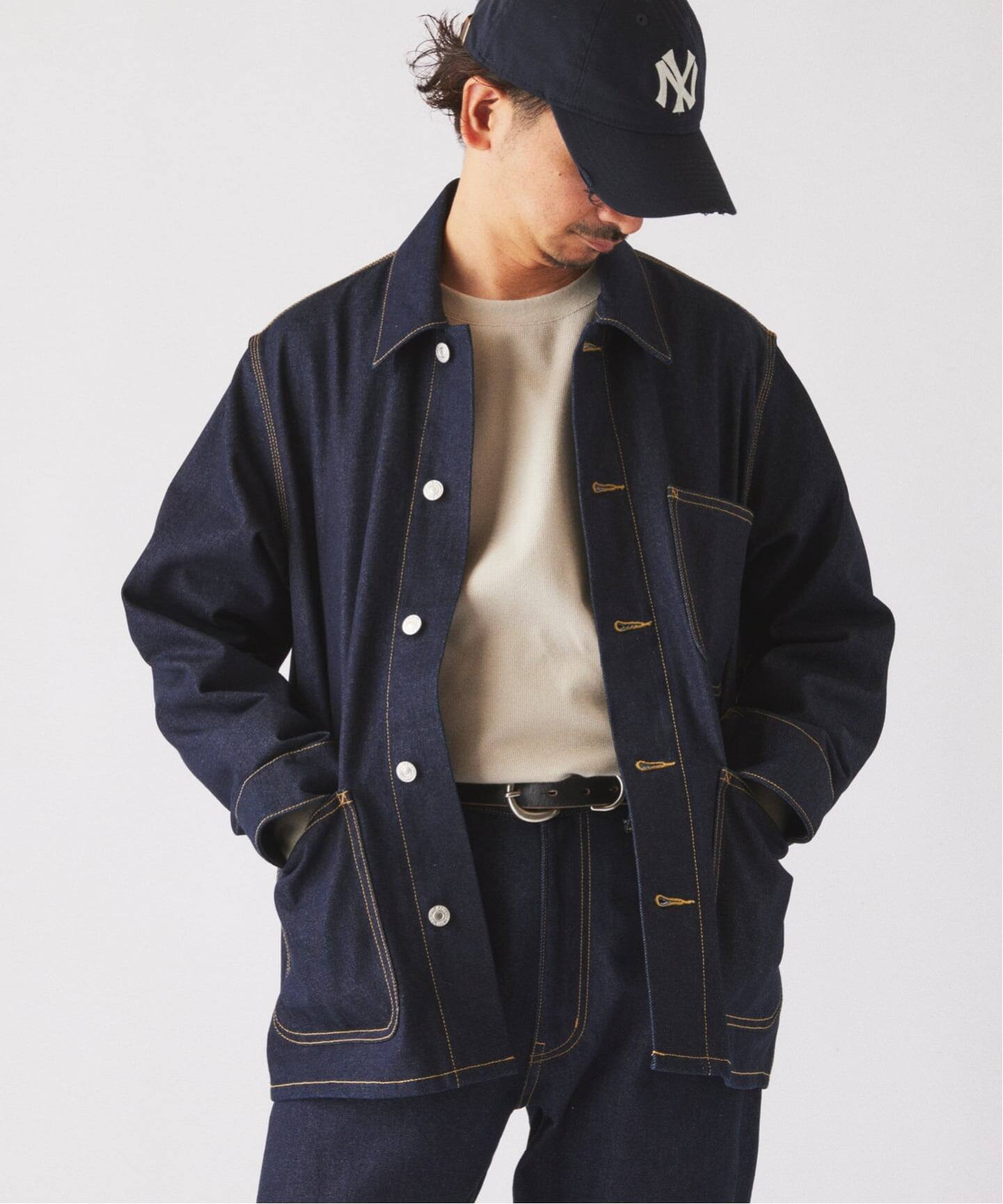 クラフトデニム 13.5OZ カバーオール（デニムジャケット）｜JOURNAL 