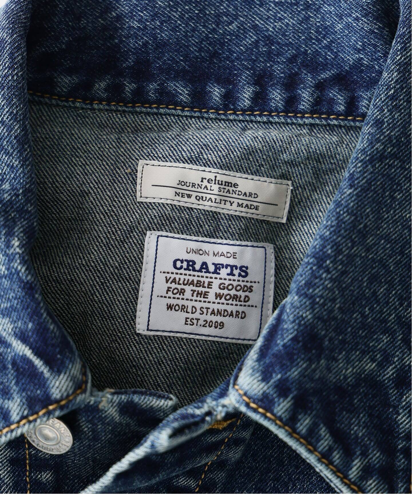 予約》クラフトデニム 13.5OZ カバーオール（デニムジャケット