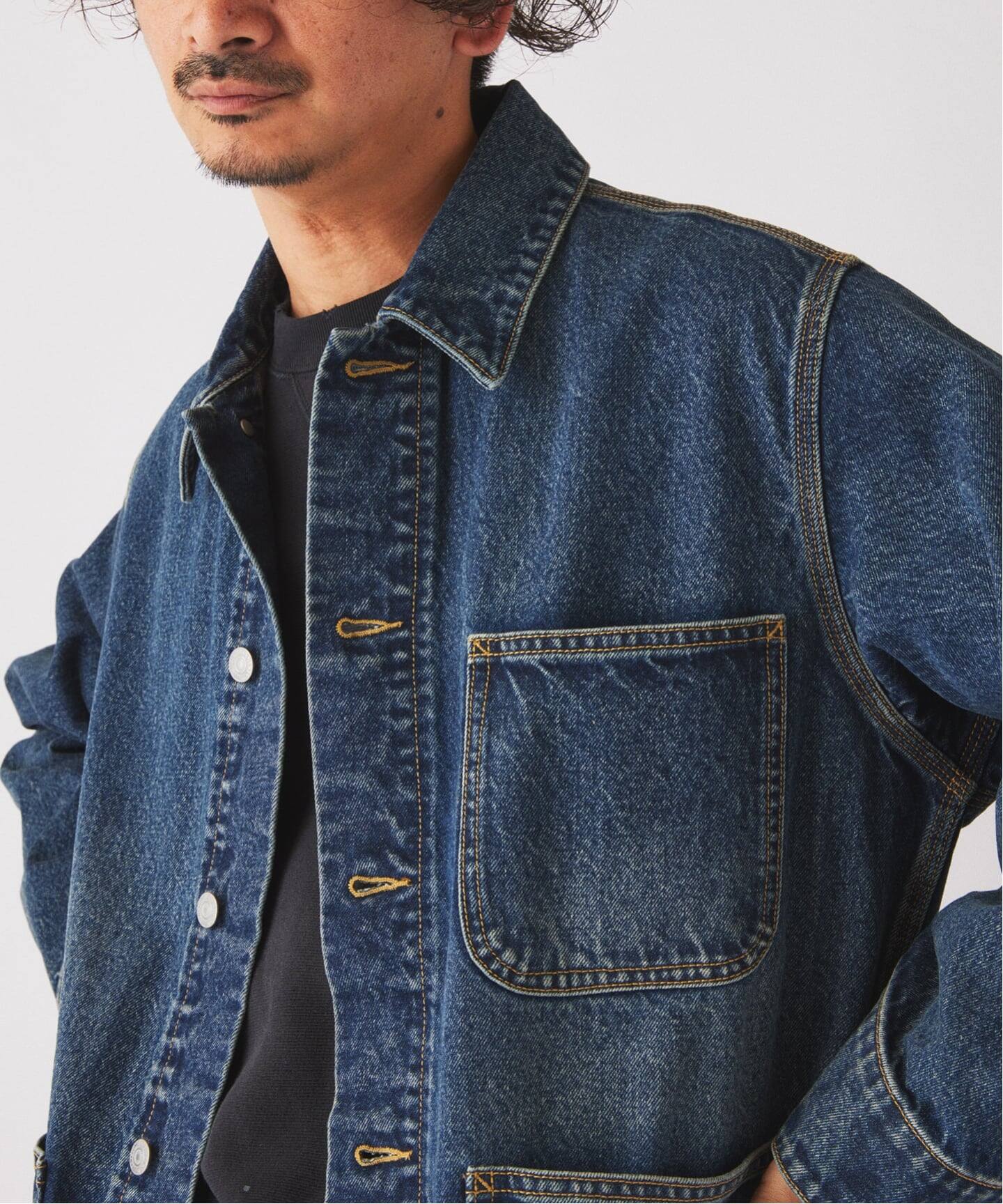クラフトデニム 13.5OZ カバーオール（デニムジャケット）｜JOURNAL 