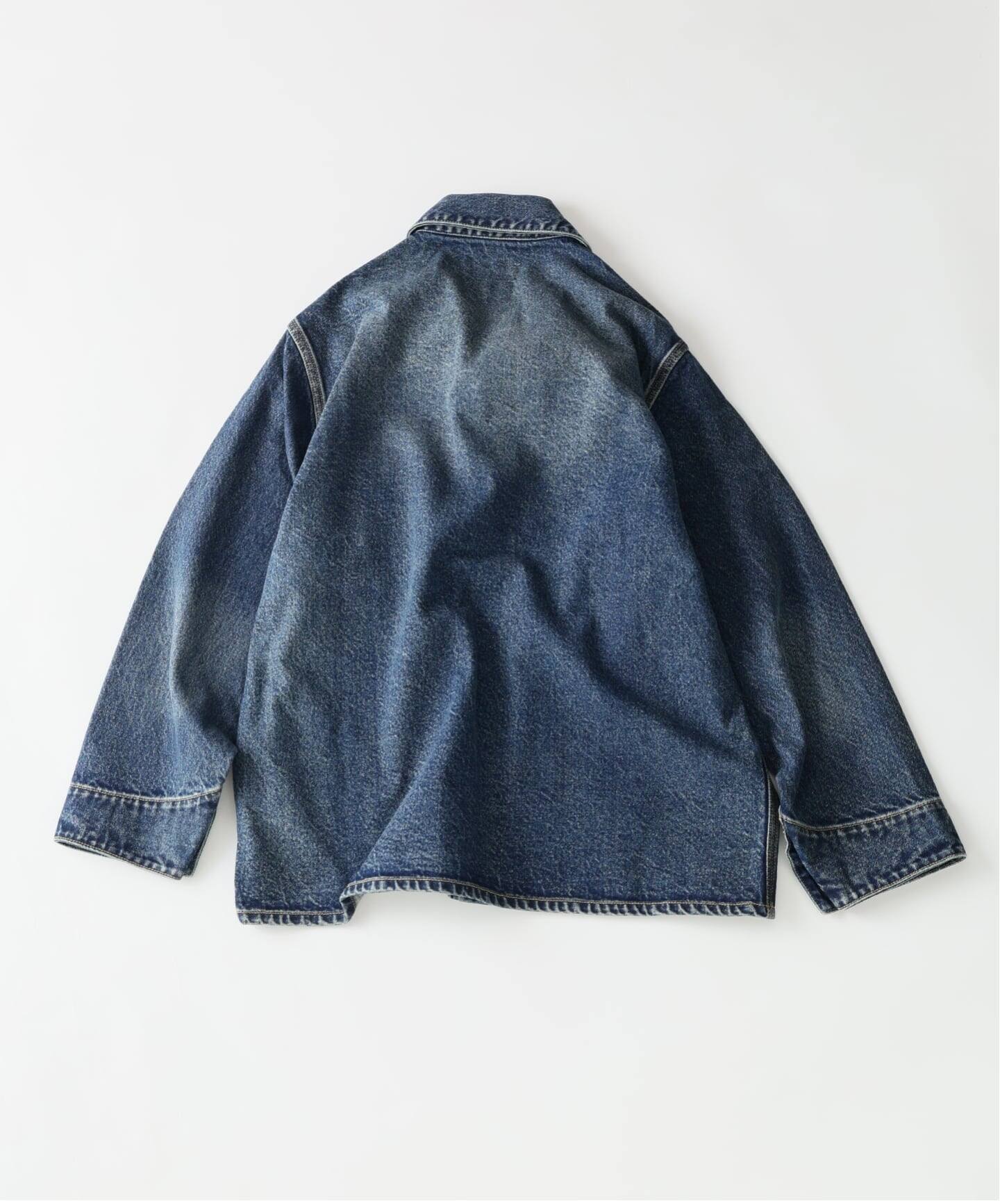 予約》クラフトデニム 13.5OZ カバーオール（デニムジャケット