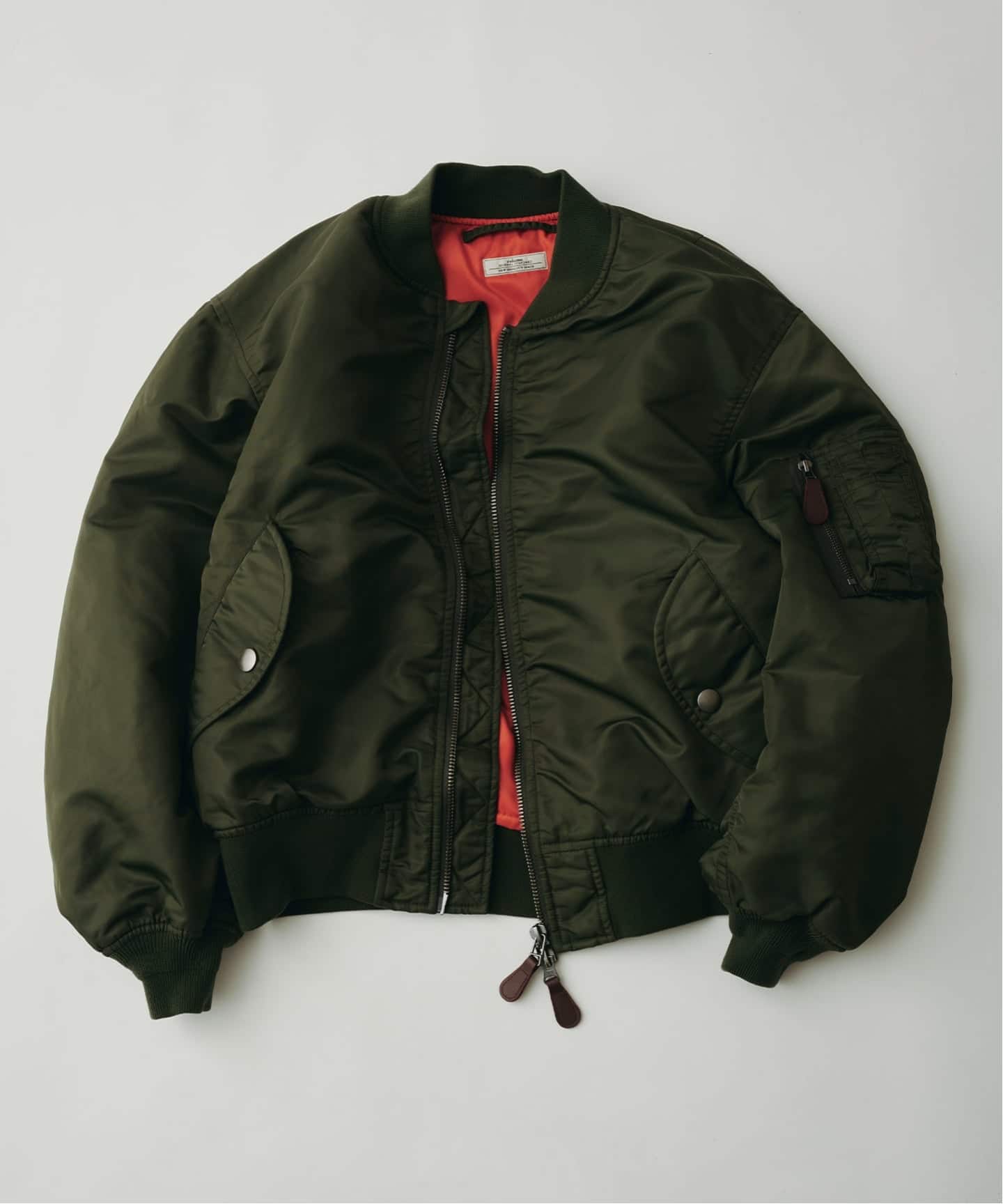 予約》フライトクロス Wジップ MA-1 ブルゾン（MA-1）｜JOURNAL