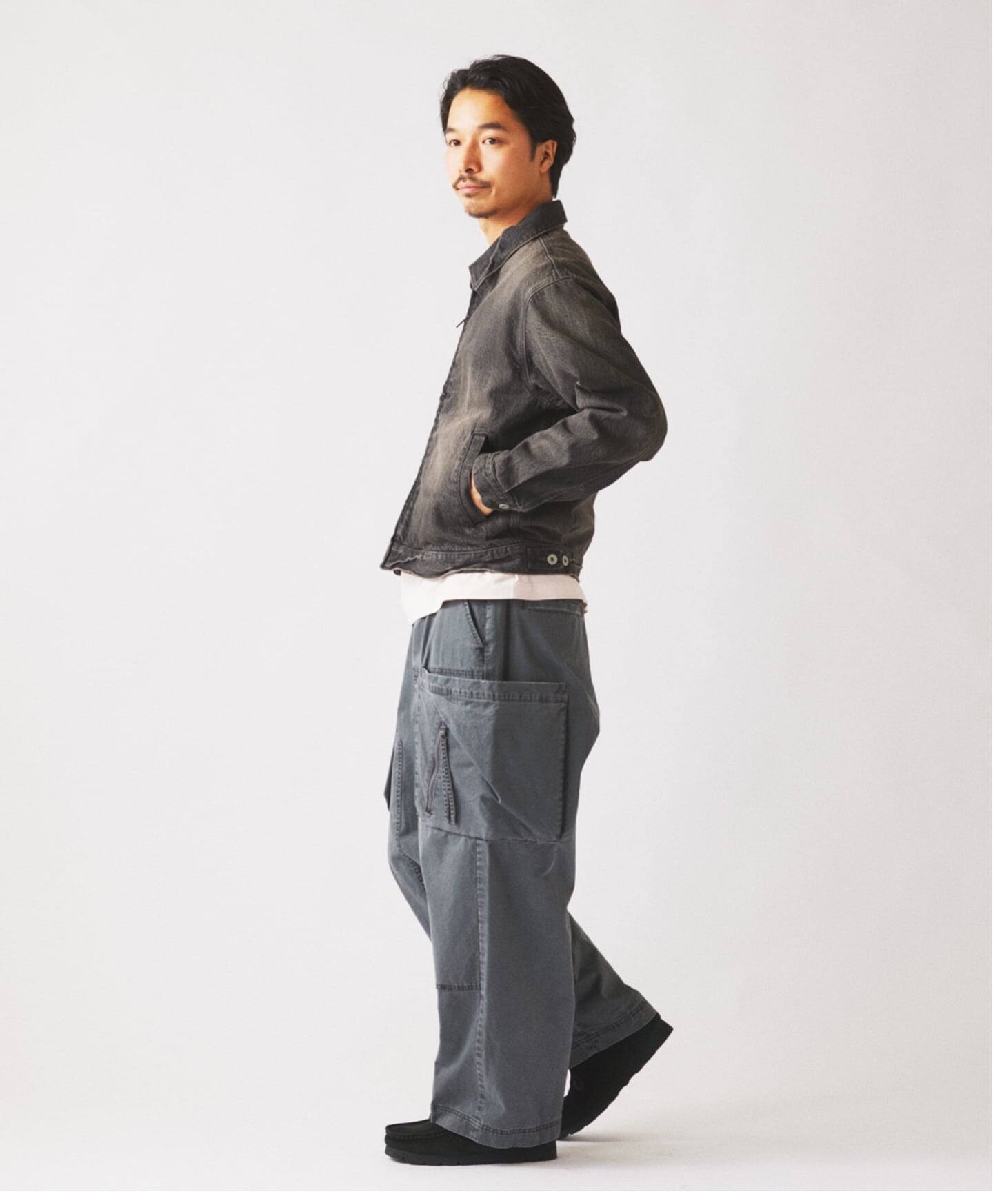 スモーキーデニム 11oz ジップブルゾン（デニムジャケット）｜JOURNAL 