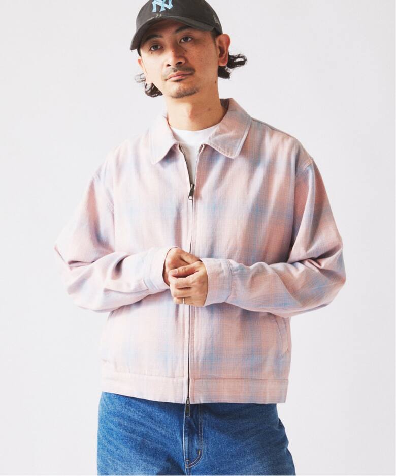 チェック ショート シャツブルゾン（その他ブルゾン／アウター 