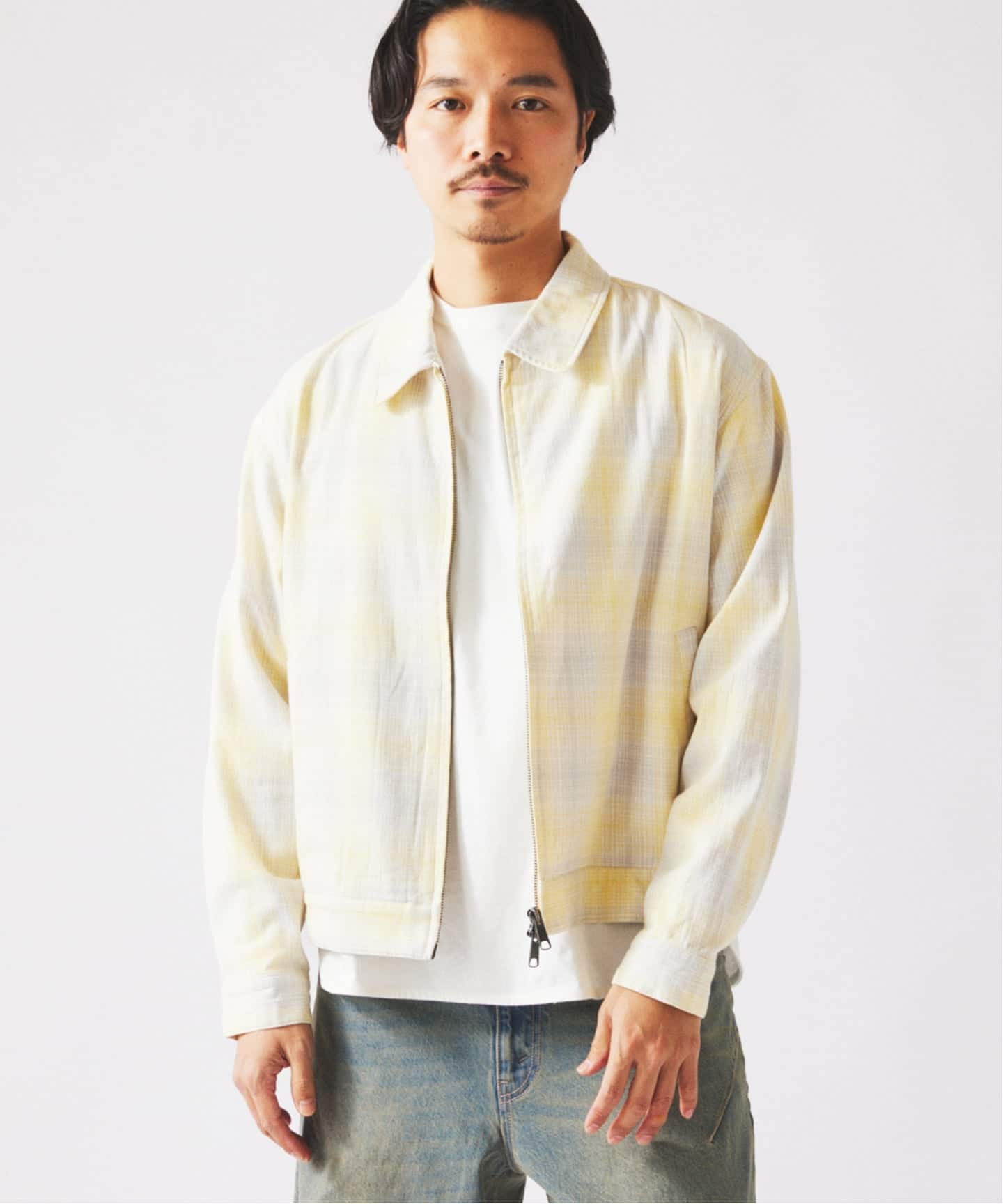 チェック ショート シャツブルゾン（その他ブルゾン／アウター