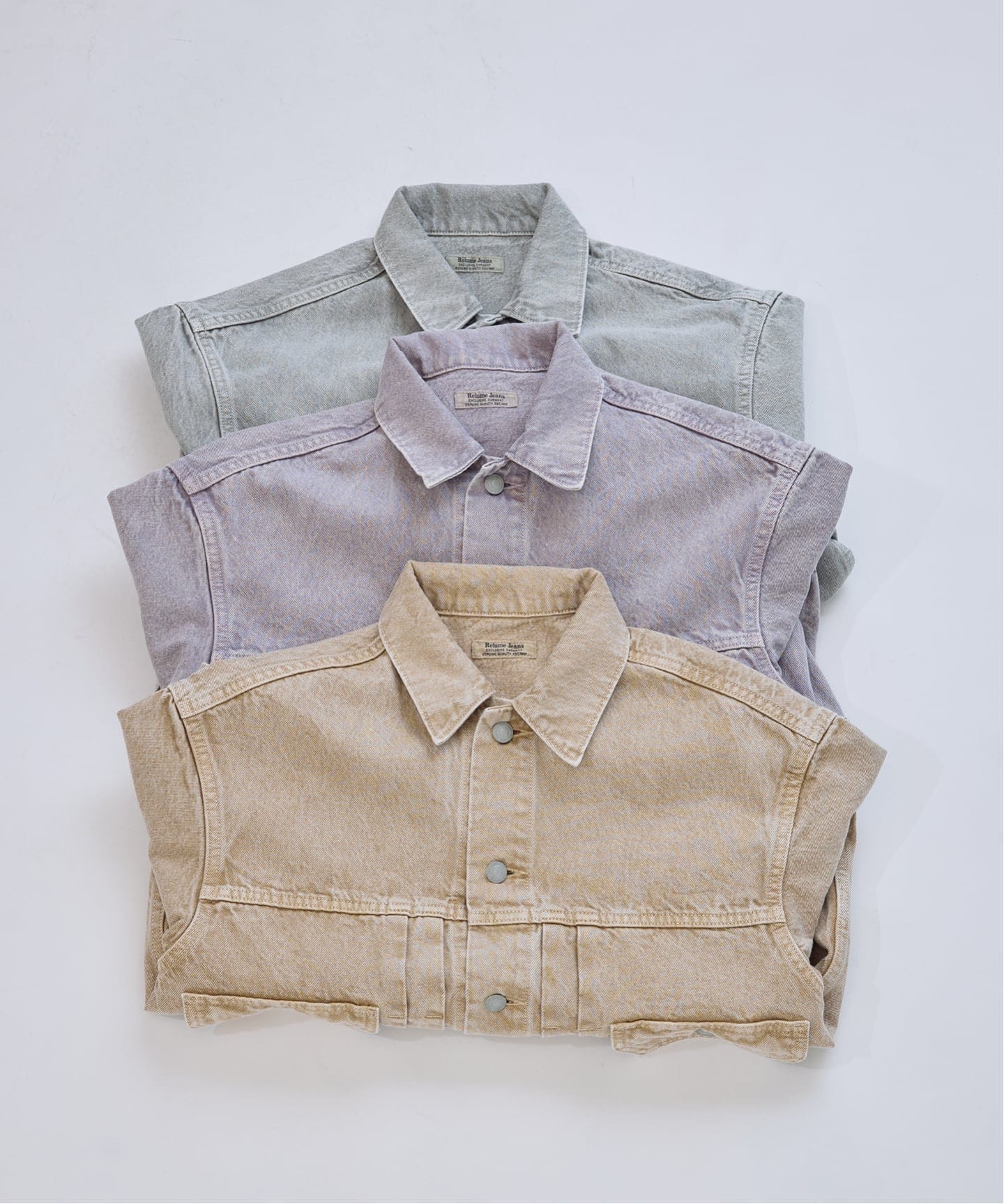 Relume Jeans＞ コーンデニム カツラギ トラッカージャケット（デニム