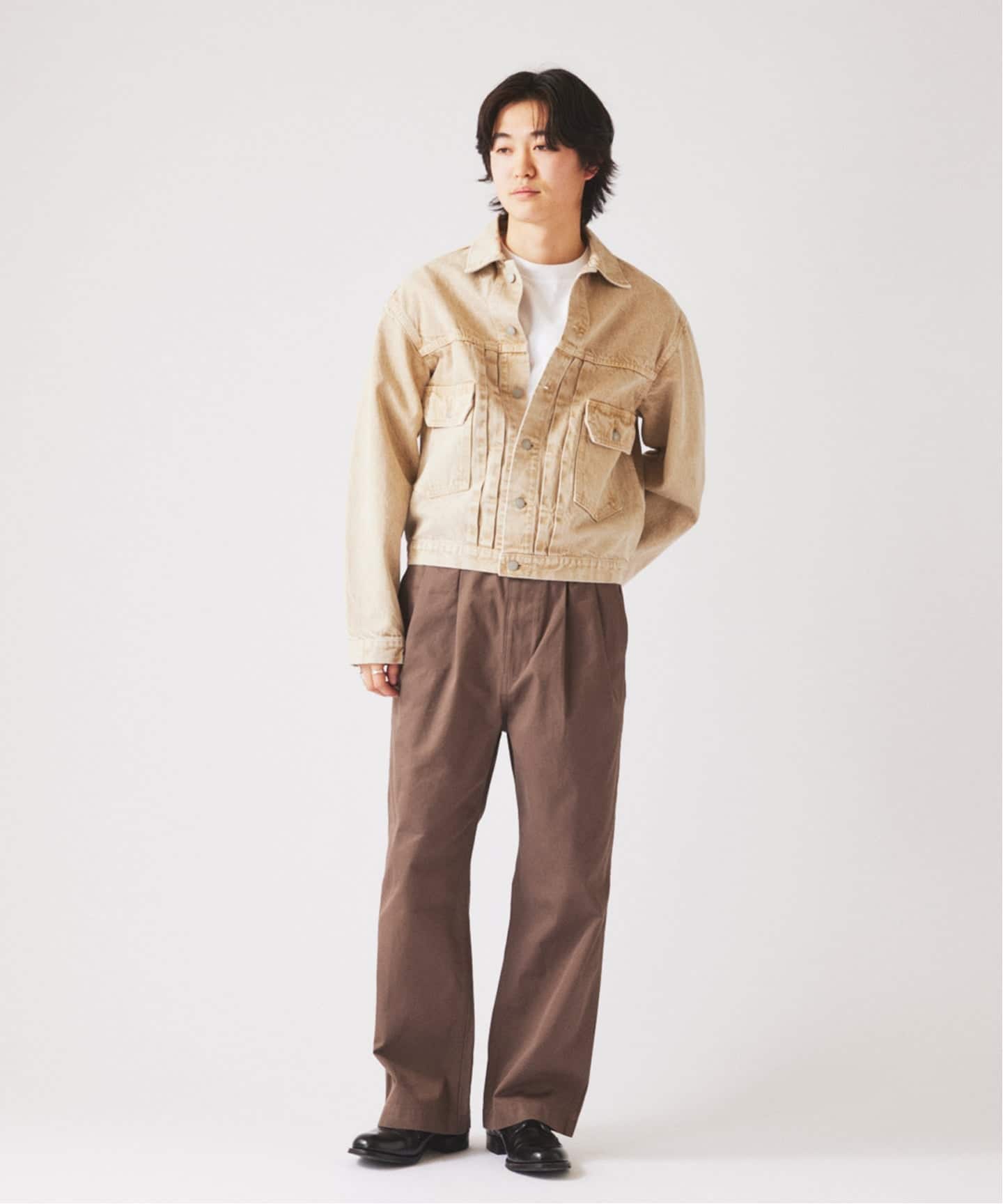 Relume Jeans＞ コーンデニム カツラギ トラッカージャケット（デニム