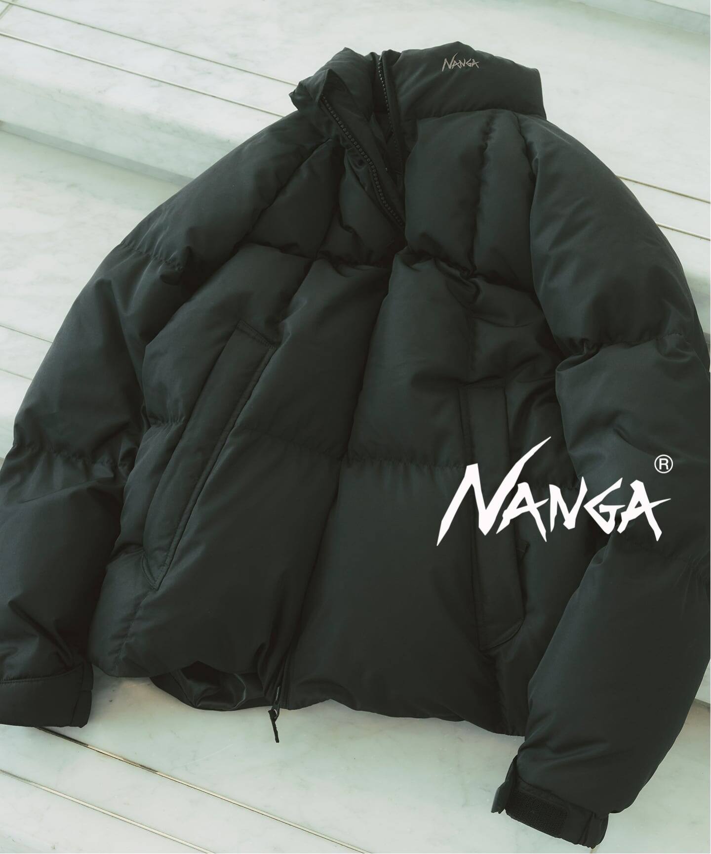予約》NANGA / ナンガ 別注 スタンドカラー ダウンジャケット（ダウン 